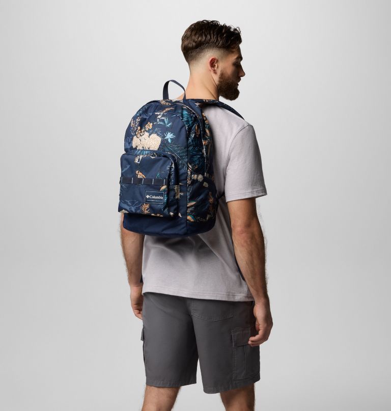 ジグザグ ii 22l プリントバックパック