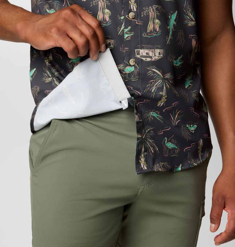 メンズ pfg アンチャーテッド プリント 半袖シャツ