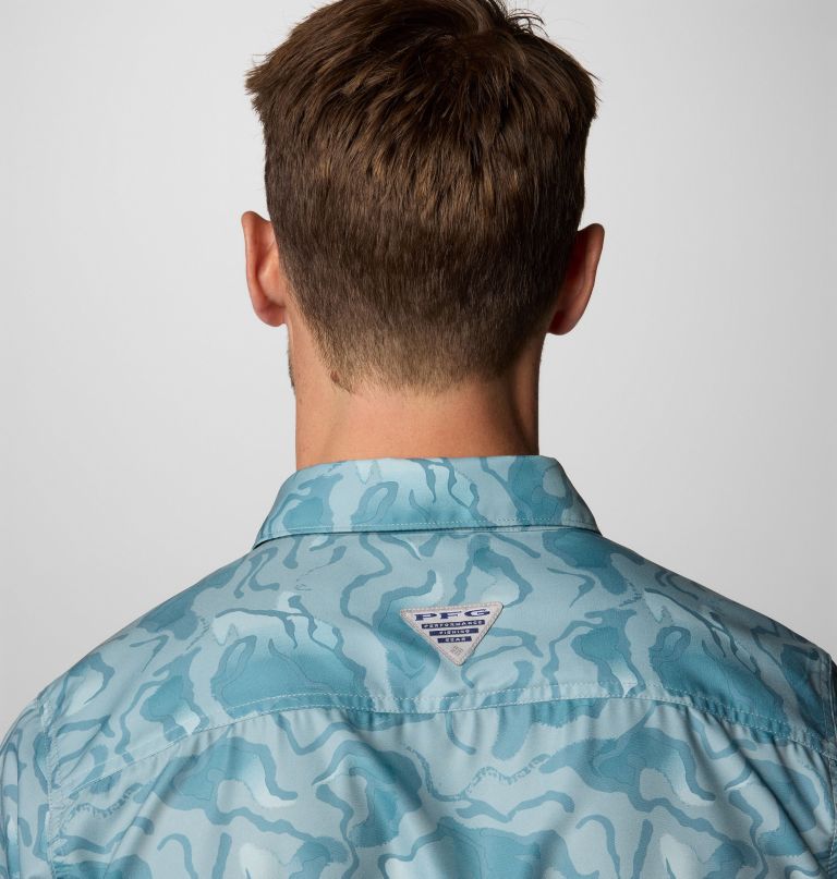 メンズ pfg アンチャーテッド プリント 半袖シャツ