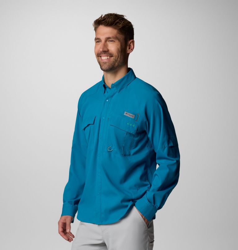 メンズ pfg シャドウキャスター ゼロ ロングスリーブシャツ