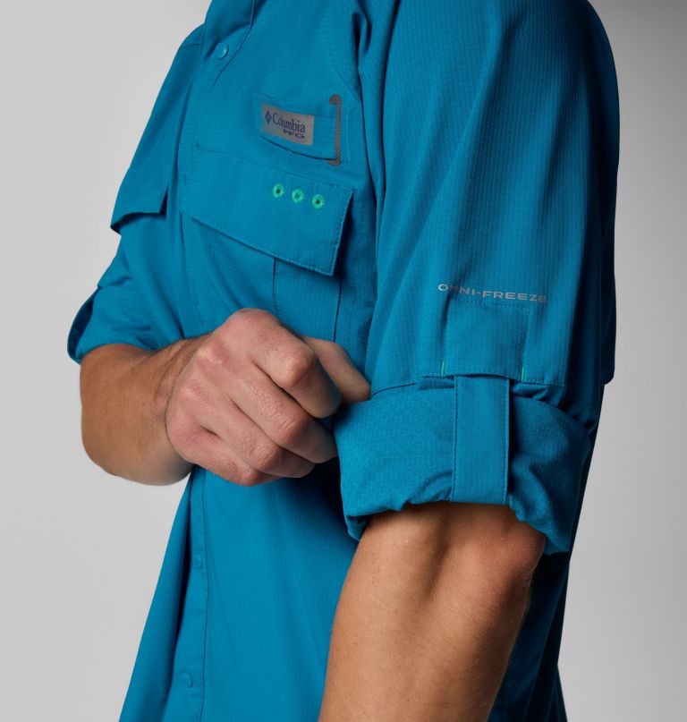 メンズ pfg シャドウキャスター ゼロ ロングスリーブシャツ