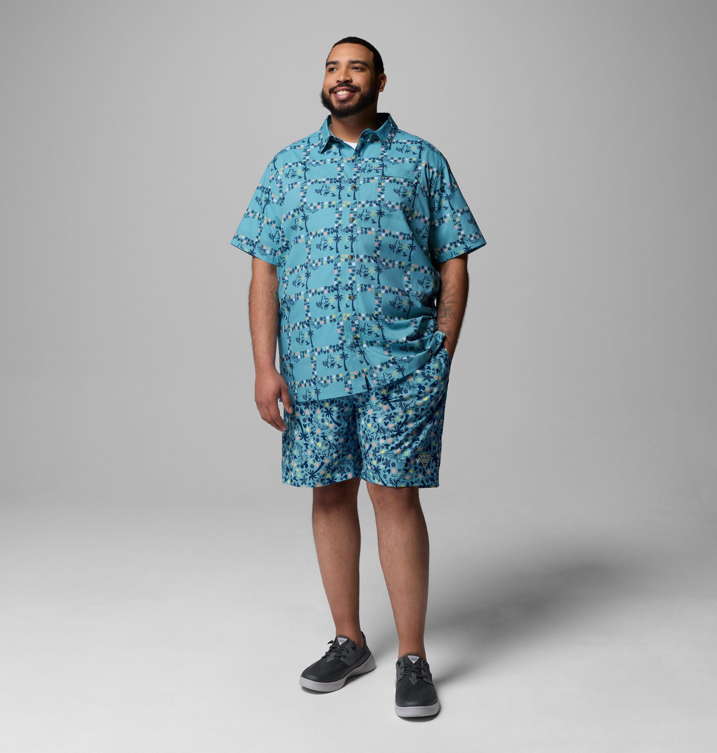 メンズ csc x disney pfg ランブラー ウォーターショーツ – ビッグ