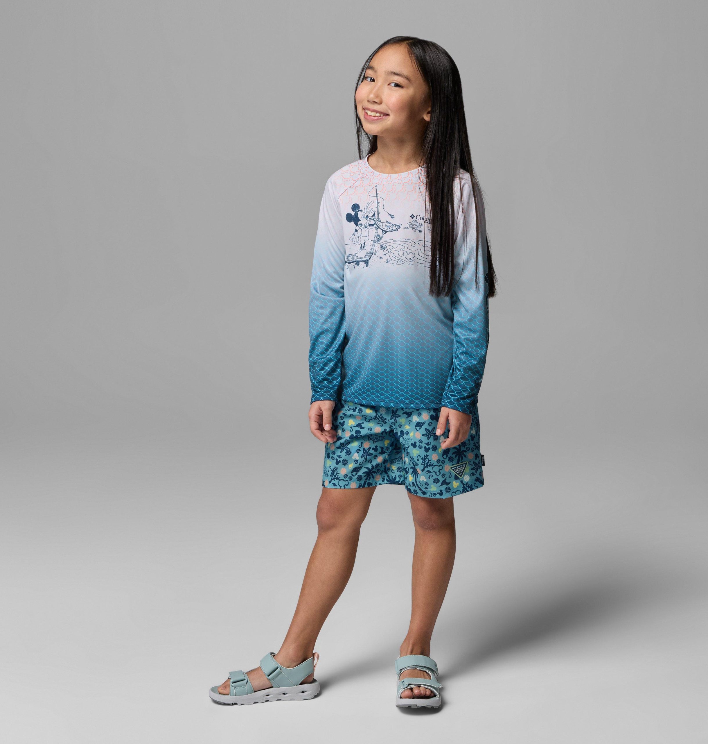 キッズ用 csc x disney pfg ランブラー ウォーターショーツ
