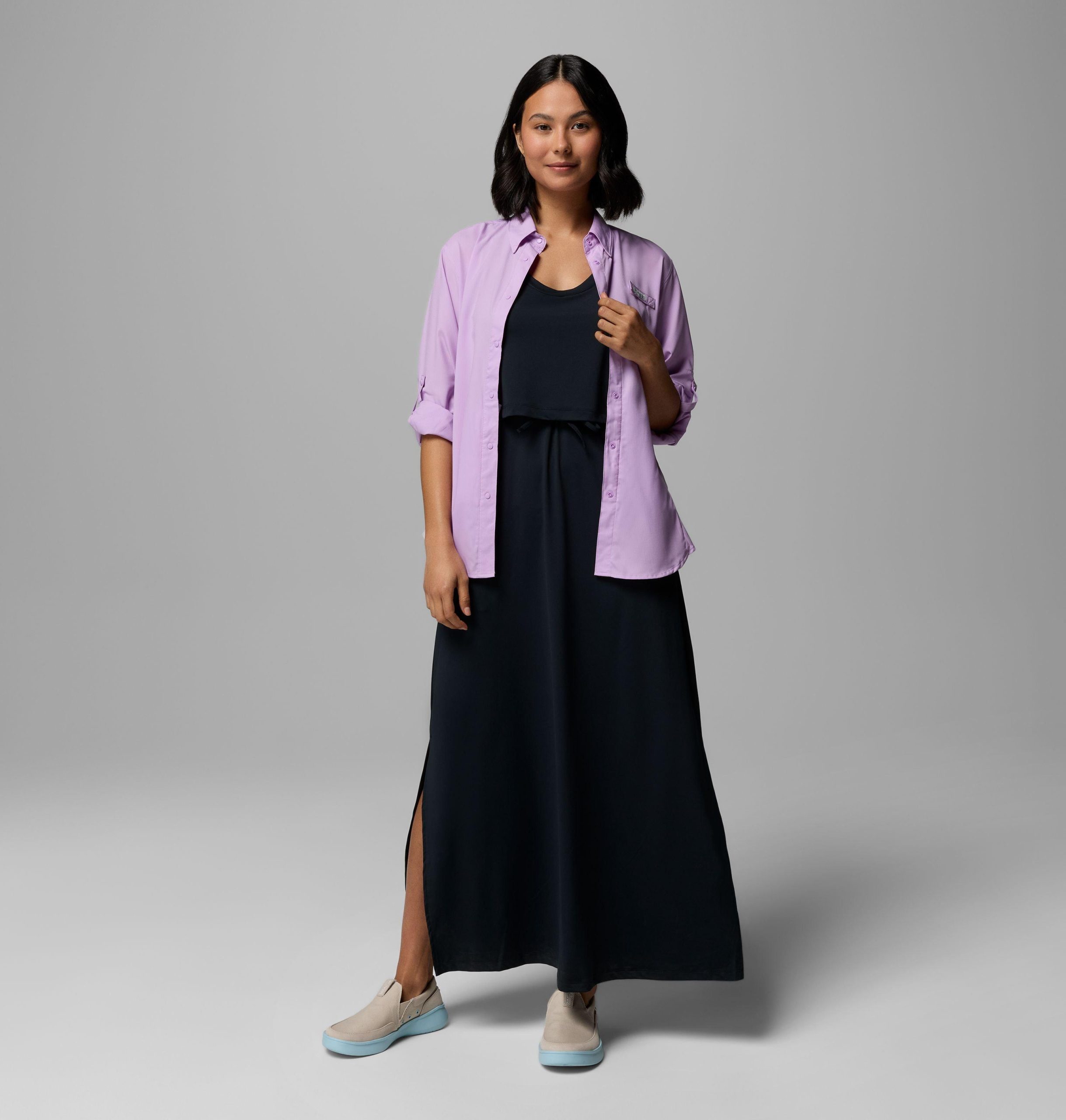 レディース pfg フリーザー マキシドレス