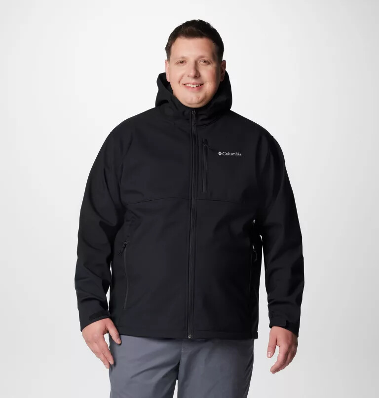 メンズ ascender ii フード付きソフトシェルジャケット - ビッグサイズ