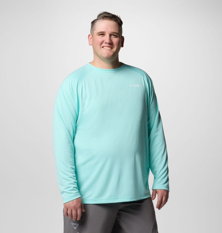 メンズ pfg ソーラーストリーム 長袖シャツ - ビッグサイズ