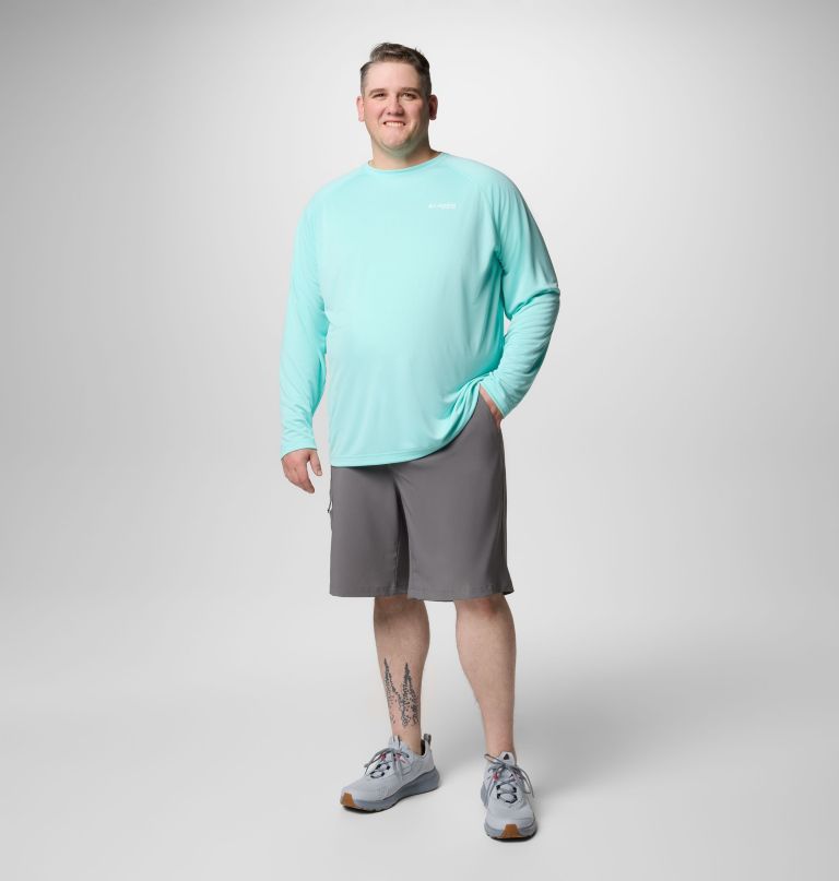 メンズ pfg ソーラーストリーム 長袖シャツ - ビッグサイズ
