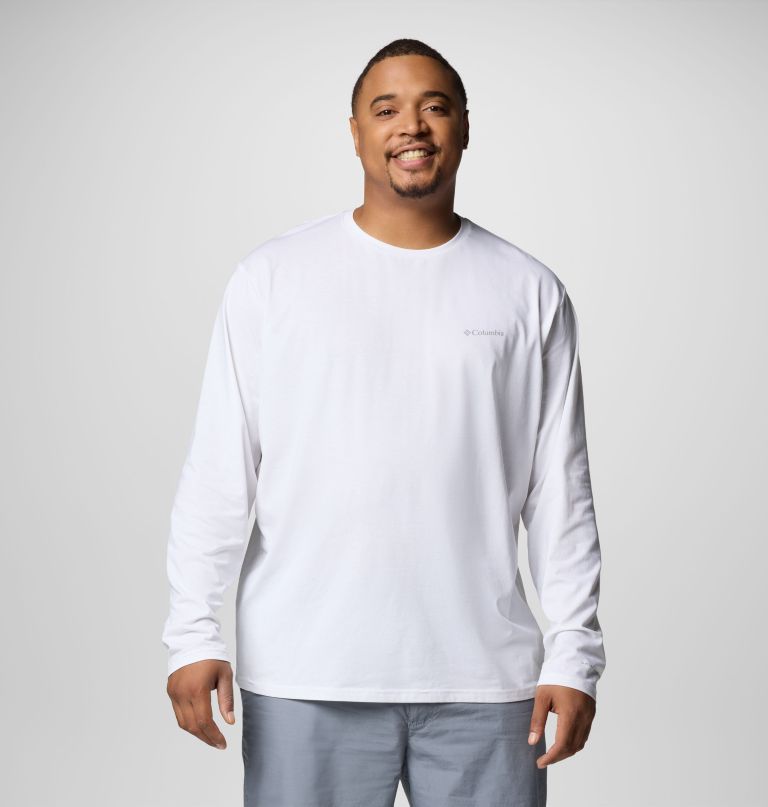 メンズ キャニオンランド トレイル ロングスリーブ tシャツ - ビッグサイズ