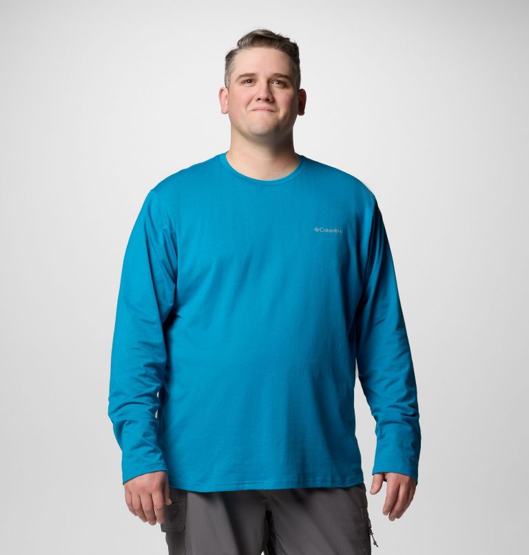 メンズ キャニオンランド トレイル ロングスリーブ tシャツ - ビッグサイズ