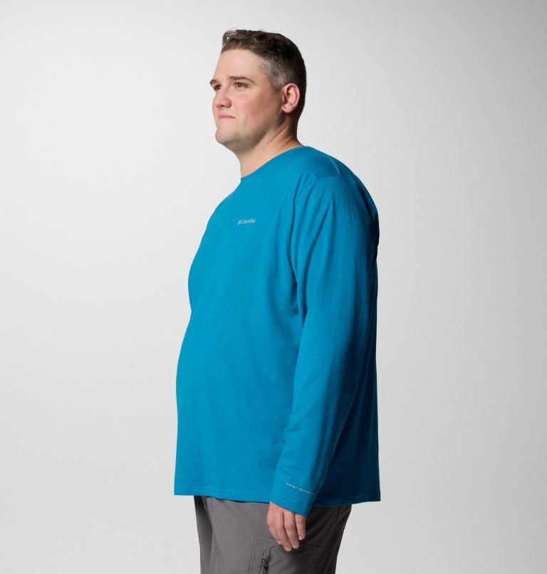 メンズ キャニオンランド トレイル ロングスリーブ tシャツ - ビッグサイズ