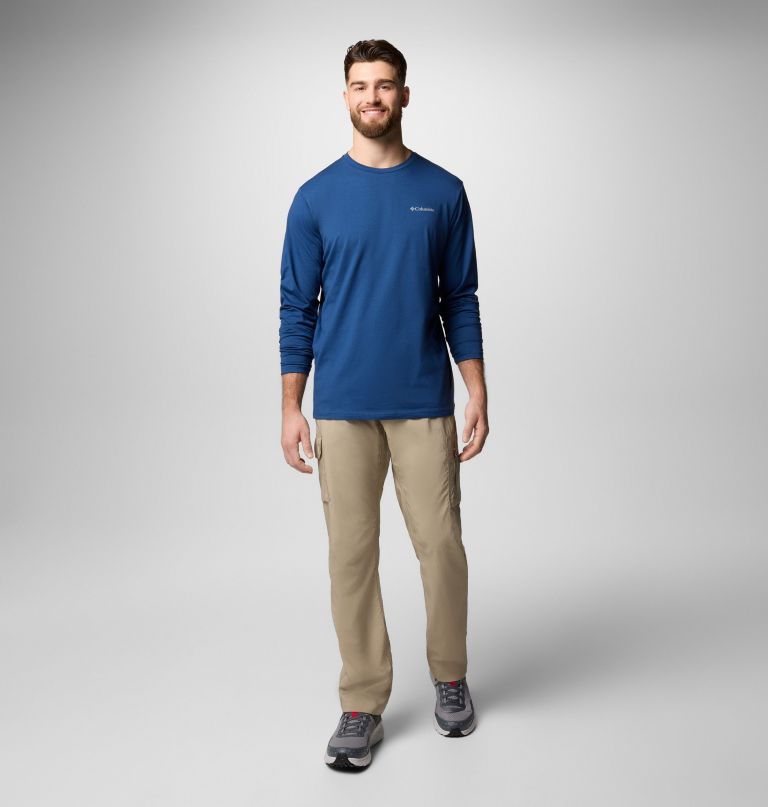 メンズ キャニオンランド トレイル ロングスリーブ tシャツ - トール