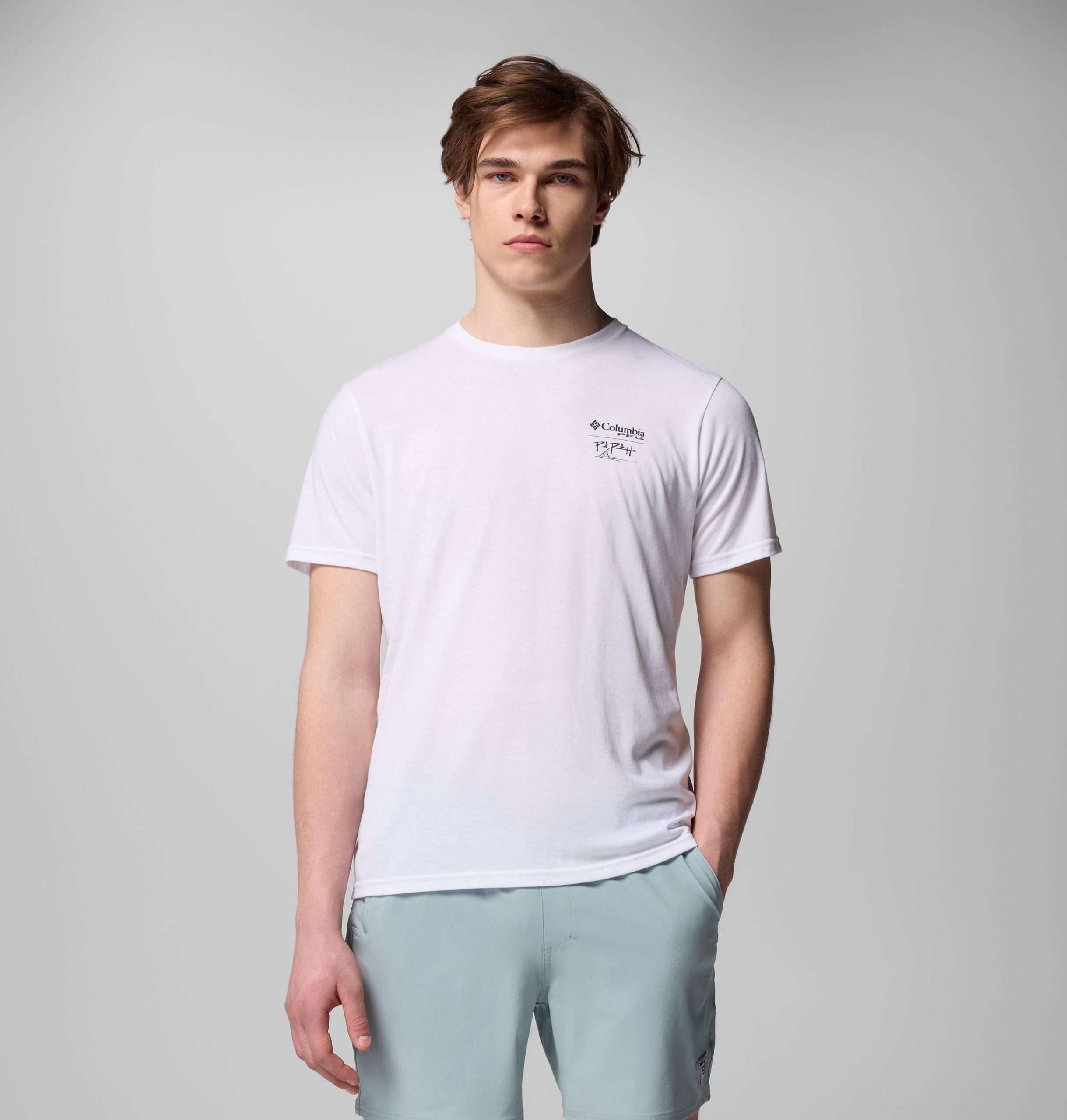 メンズ pfg x paul puckett 半袖tシャツ