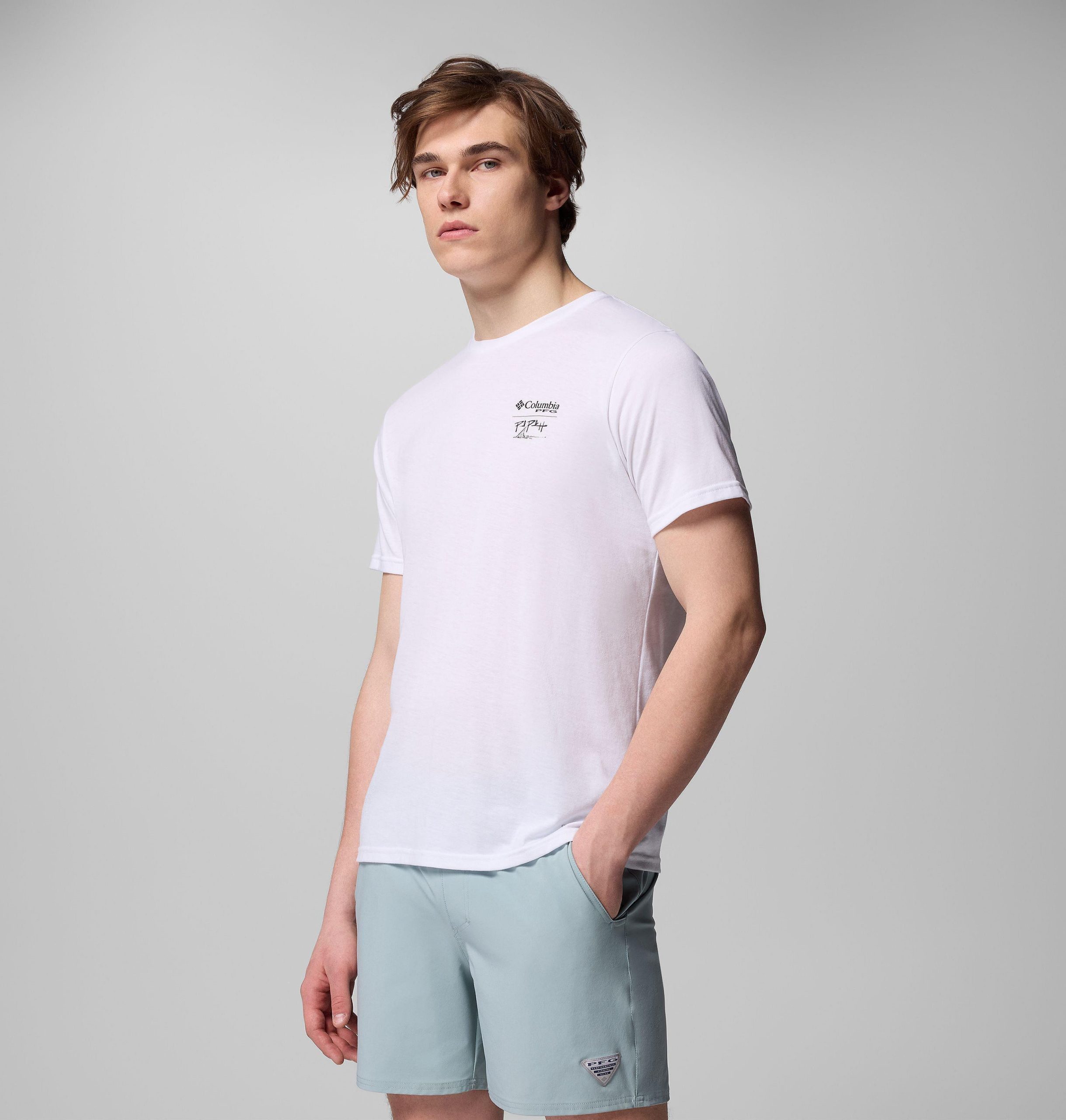 メンズ pfg x paul puckett 半袖tシャツ