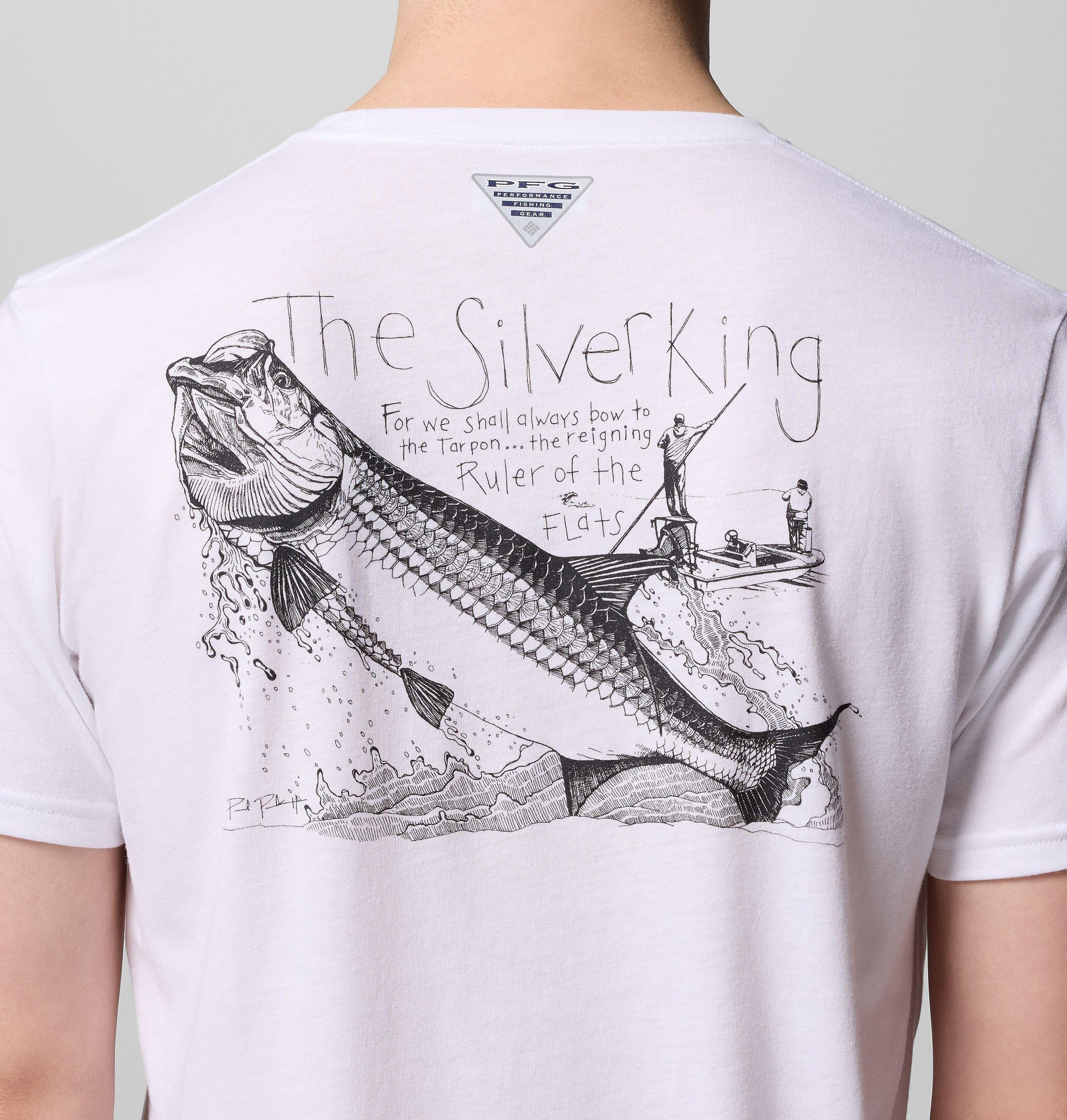 メンズ pfg x paul puckett 半袖tシャツ