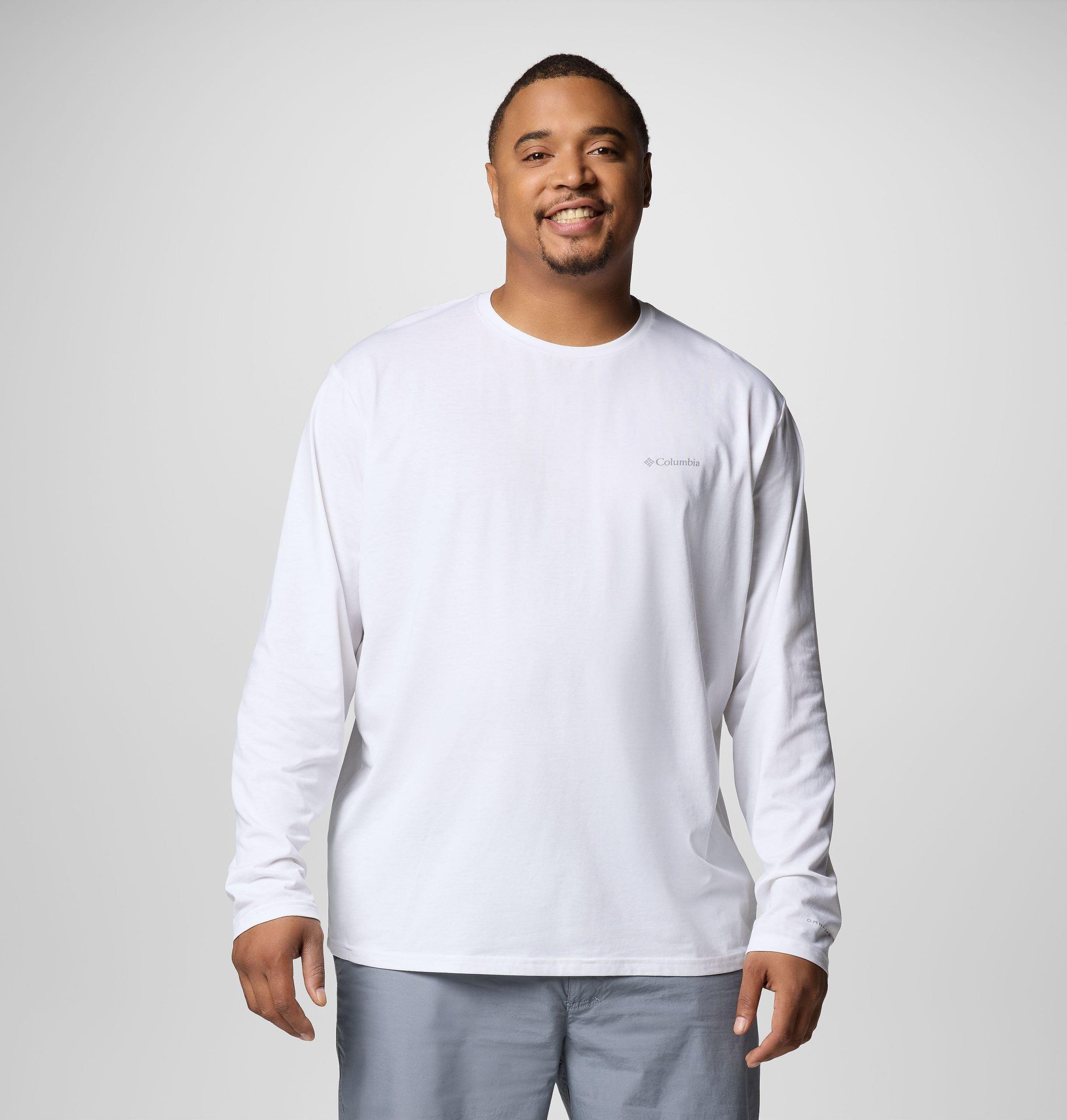 メンズ キャニオンランド トレイル 長袖 tシャツ - ビッグサイズ