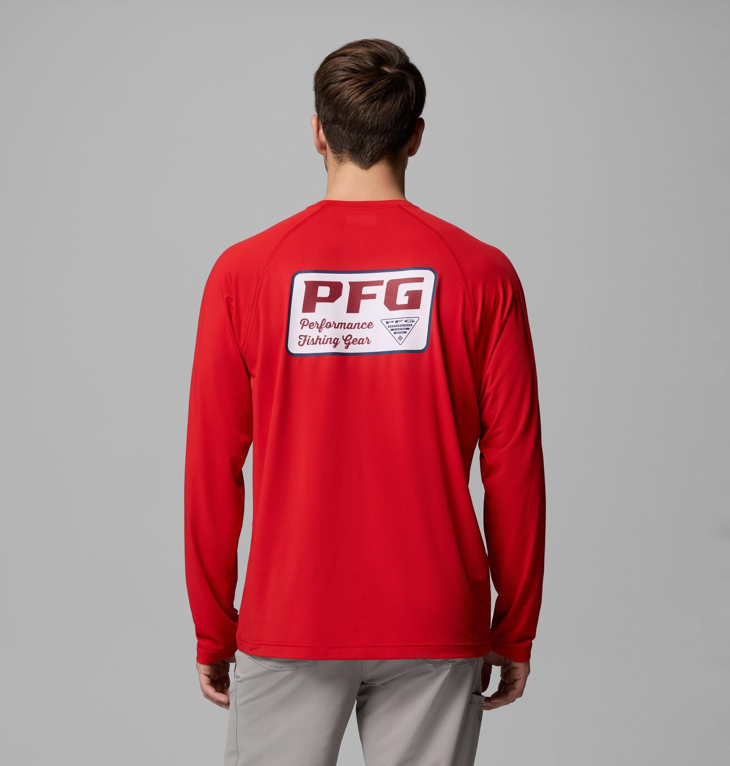 メンズ pfg ソーラーストリーム ii グラフィック長袖シャツ