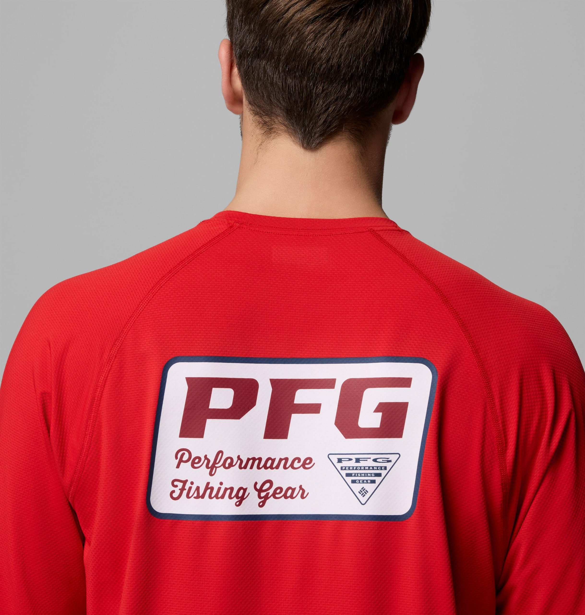 メンズ pfg ソーラーストリーム ii グラフィック長袖シャツ