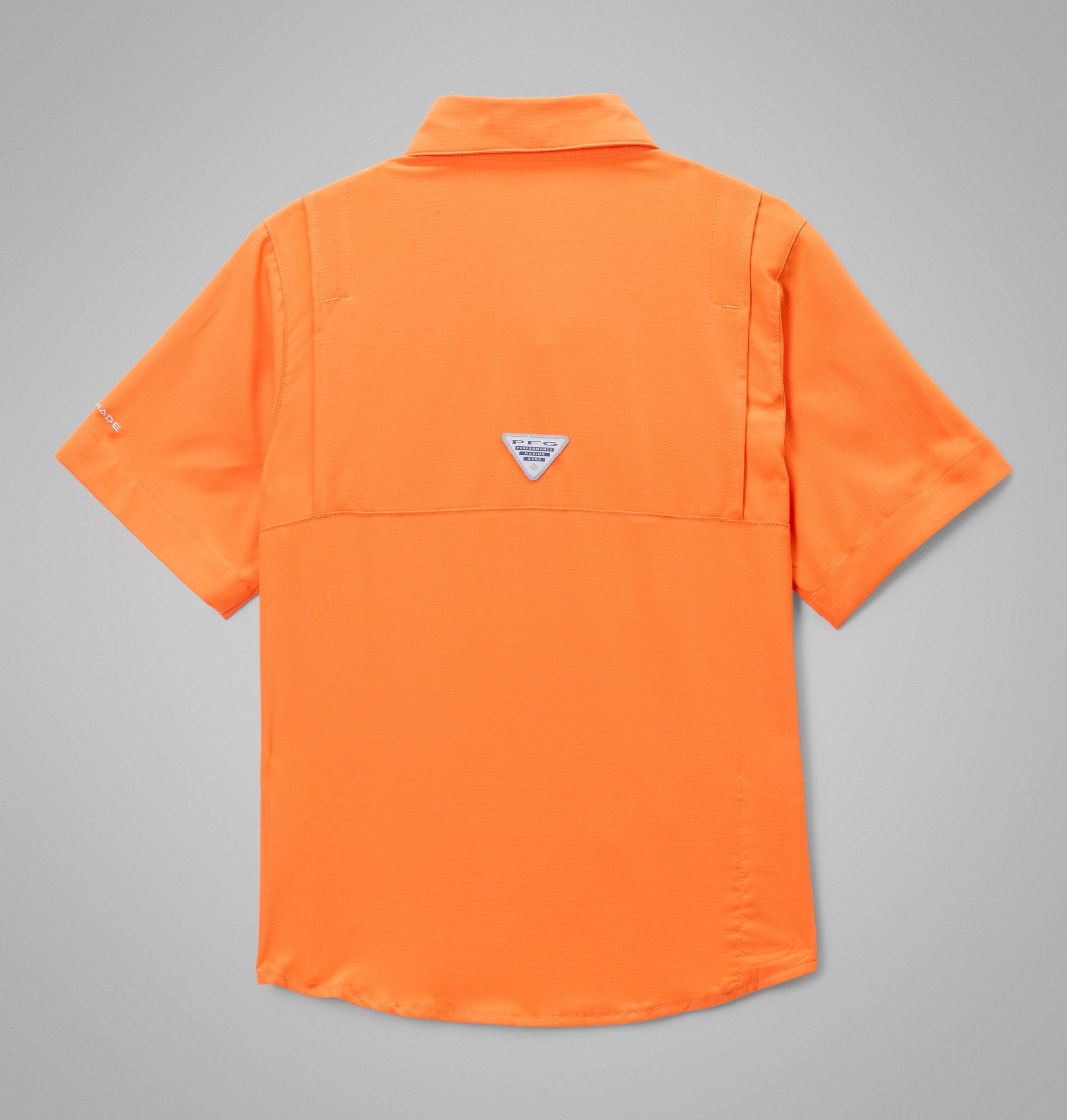 キッズ用カレッジシャツ pfg タミアミ 半袖シャツ - クレムソン