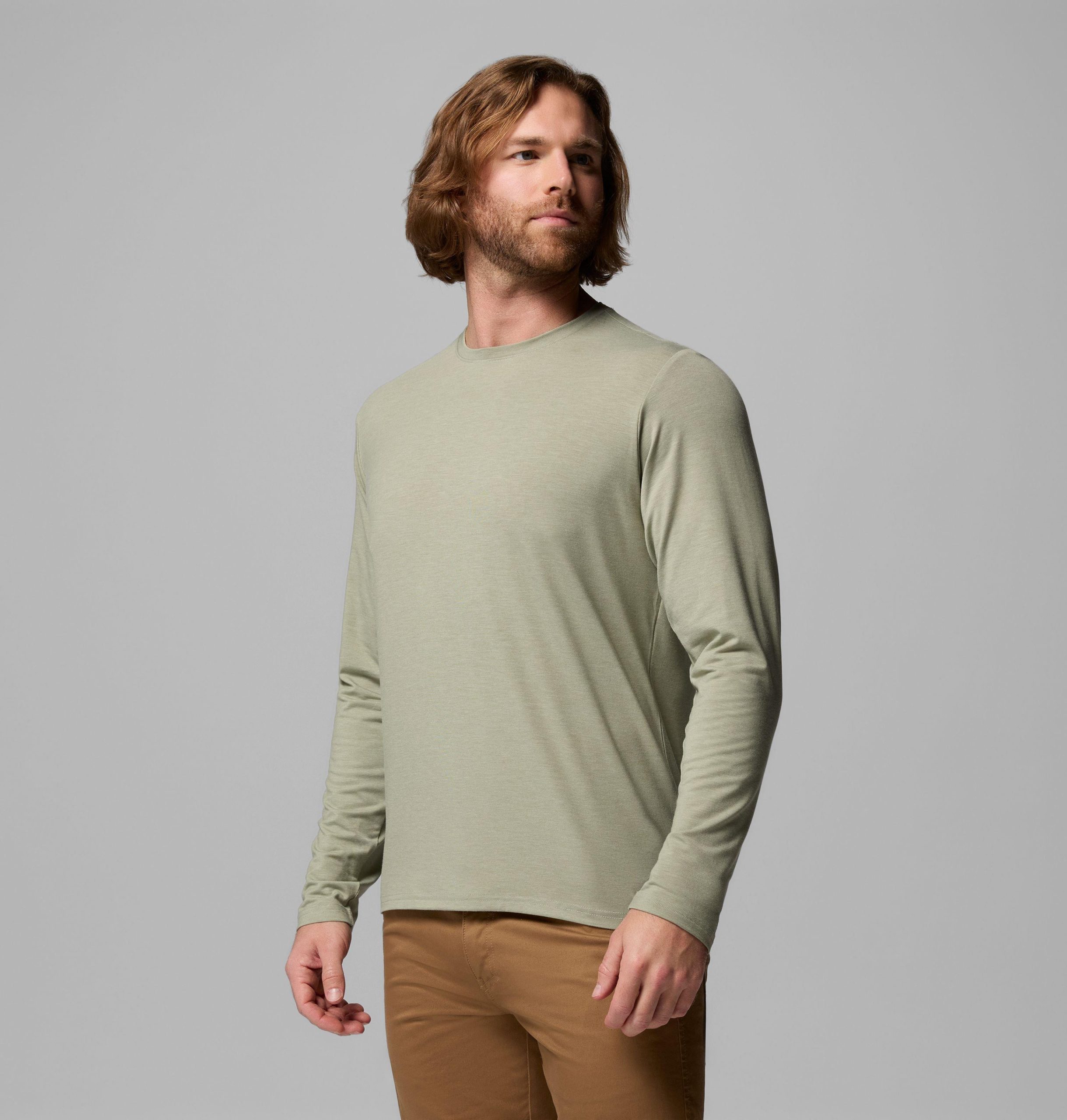 メンズ csc ソフトストレッチ長袖tシャツ