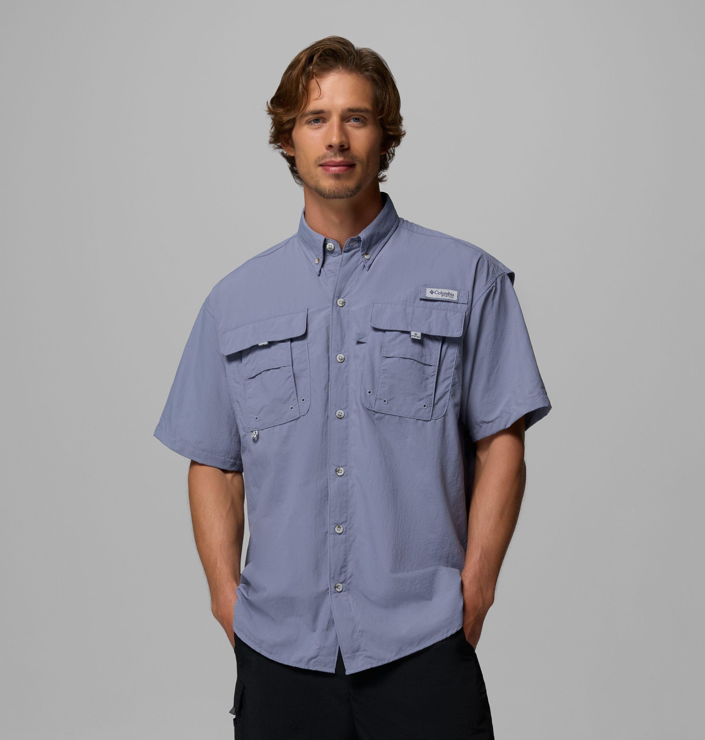 メンズ pfg バハマ ii 半袖シャツ