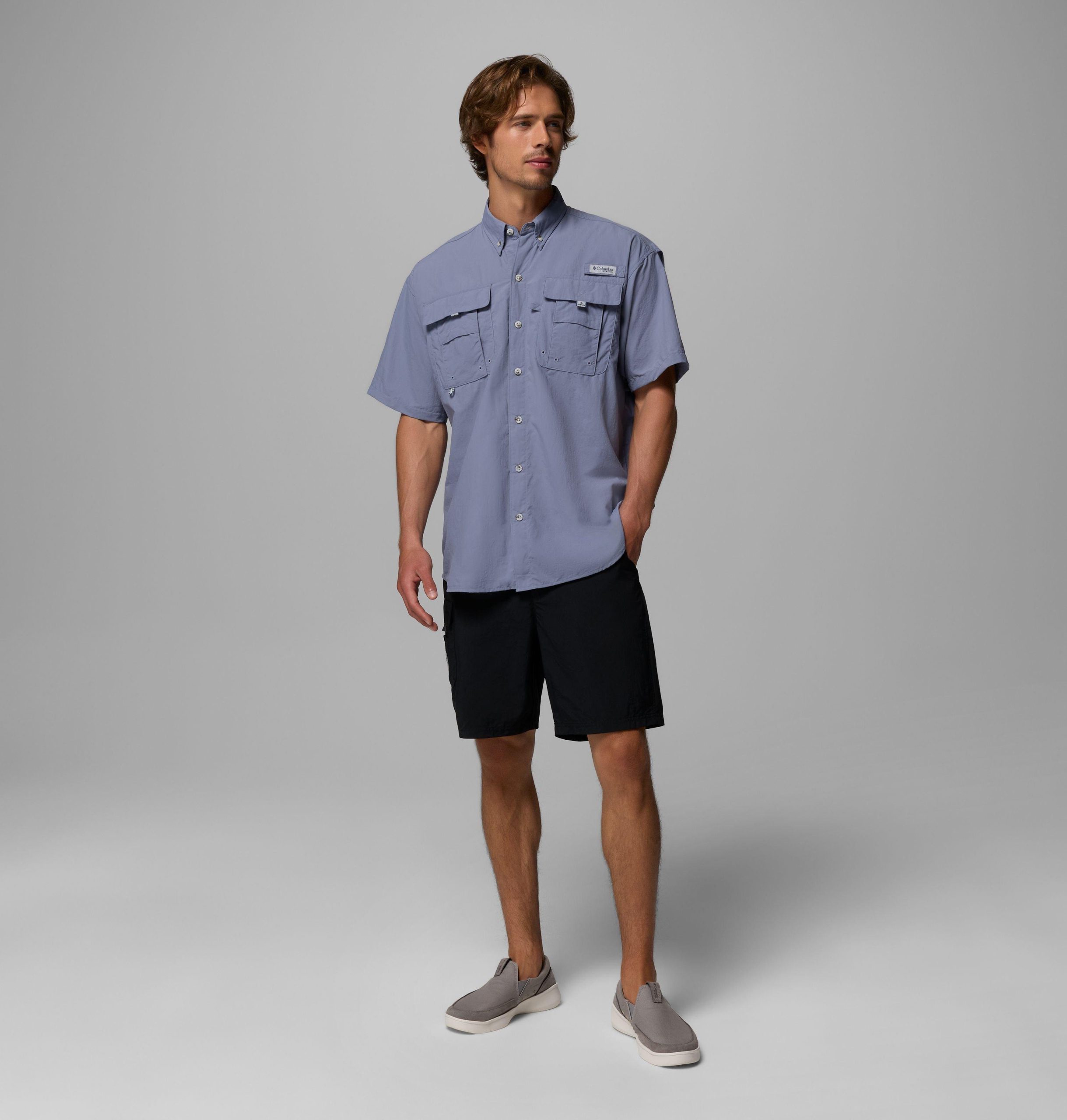 メンズ pfg バハマ ii 半袖シャツ