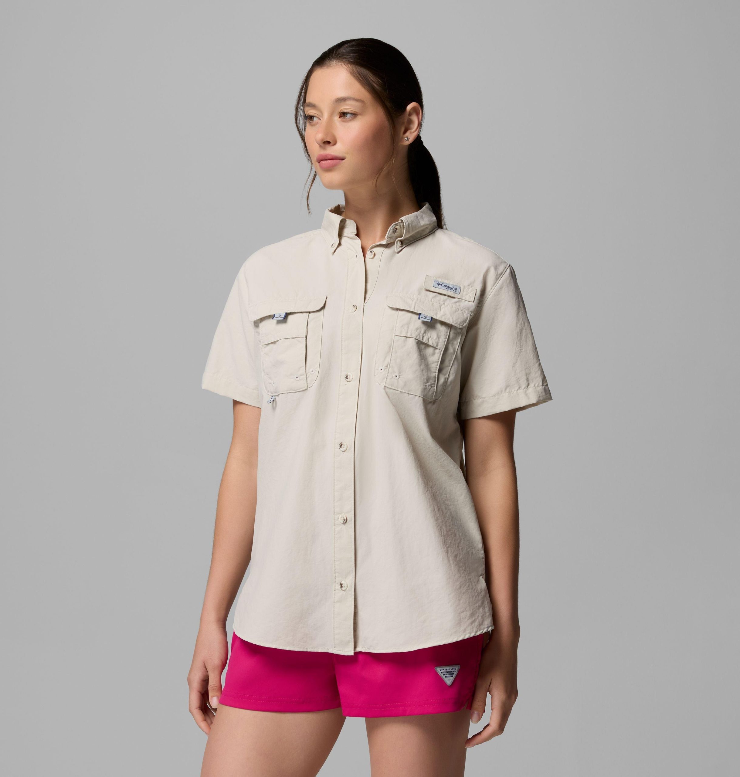 レディース pfg バハマ ii 半袖シャツ