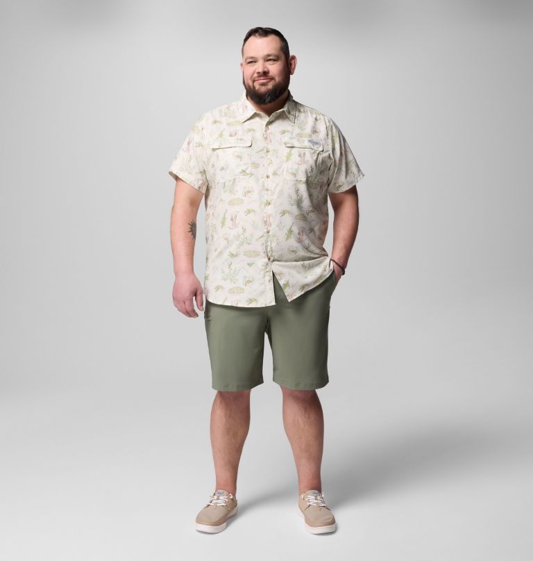 メンズ pfg アンチャーテッド プリント 半袖シャツ - ビッグサイズ