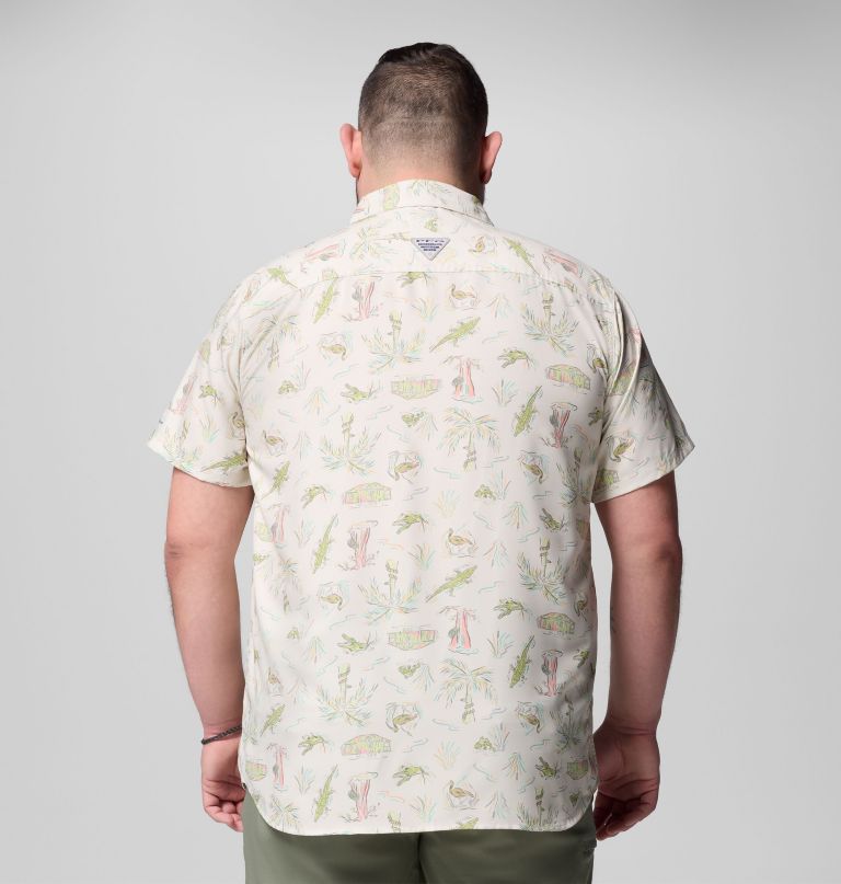 メンズ pfg アンチャーテッド プリント 半袖シャツ - ビッグサイズ