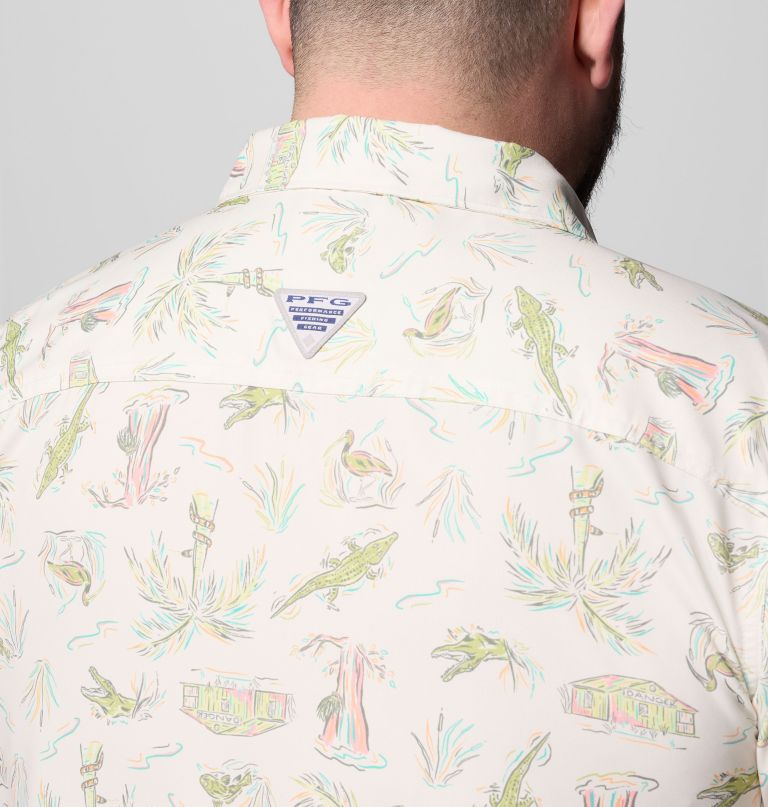 メンズ pfg アンチャーテッド プリント 半袖シャツ - ビッグサイズ