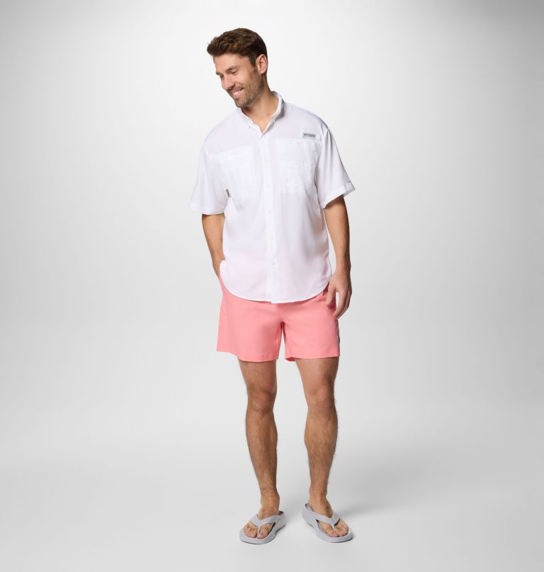 メンズ pfg ランブラー 裏地付きショーツ