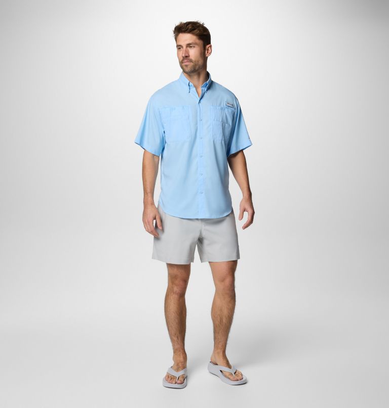 メンズ pfg ランブラー 裏地付きショーツ