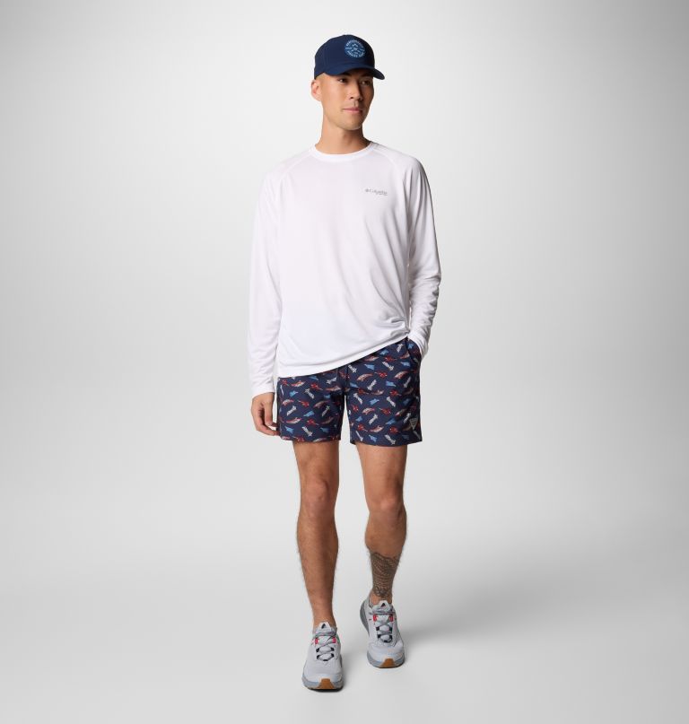 メンズ pfg ランブラー プリント ウォーターショーツ