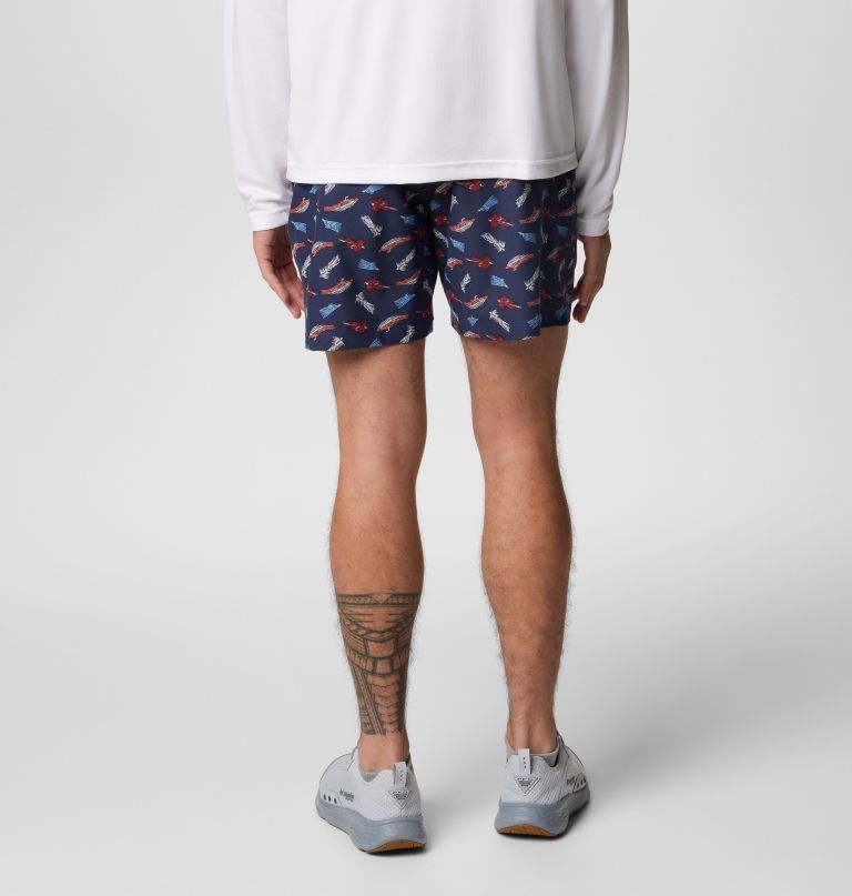 メンズ pfg ランブラー プリント ウォーターショーツ