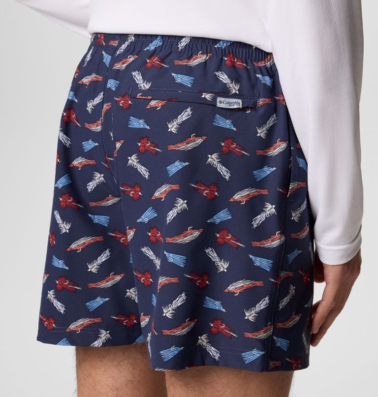 メンズ pfg ランブラー プリント ウォーターショーツ