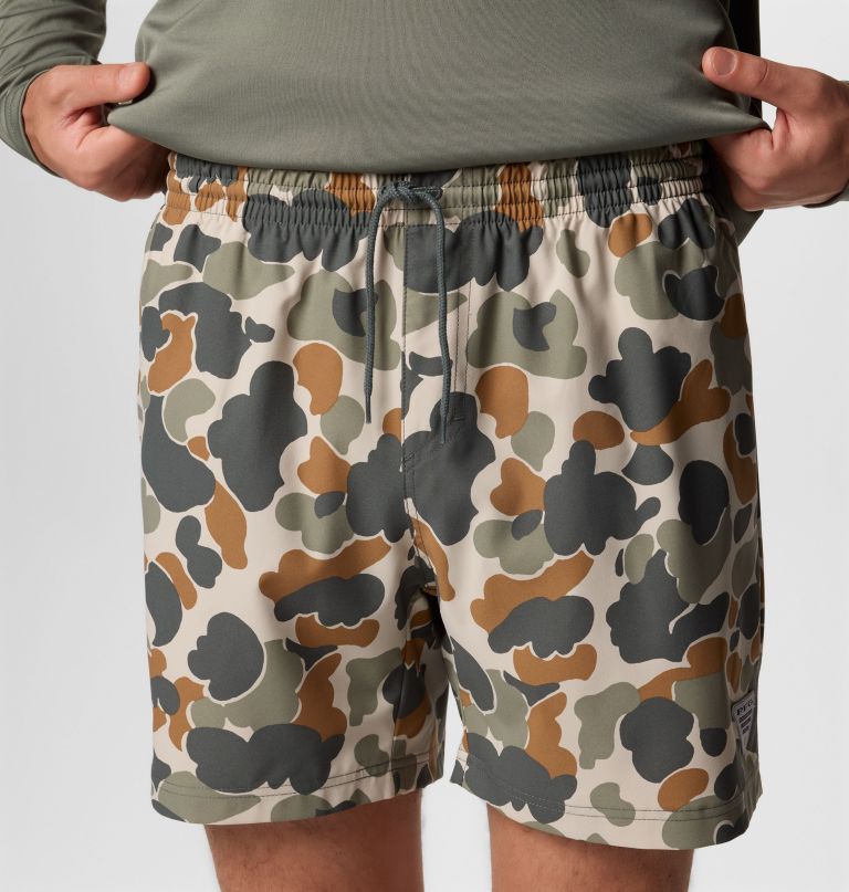 メンズ pfg ランブラー プリント ウォーターショーツ