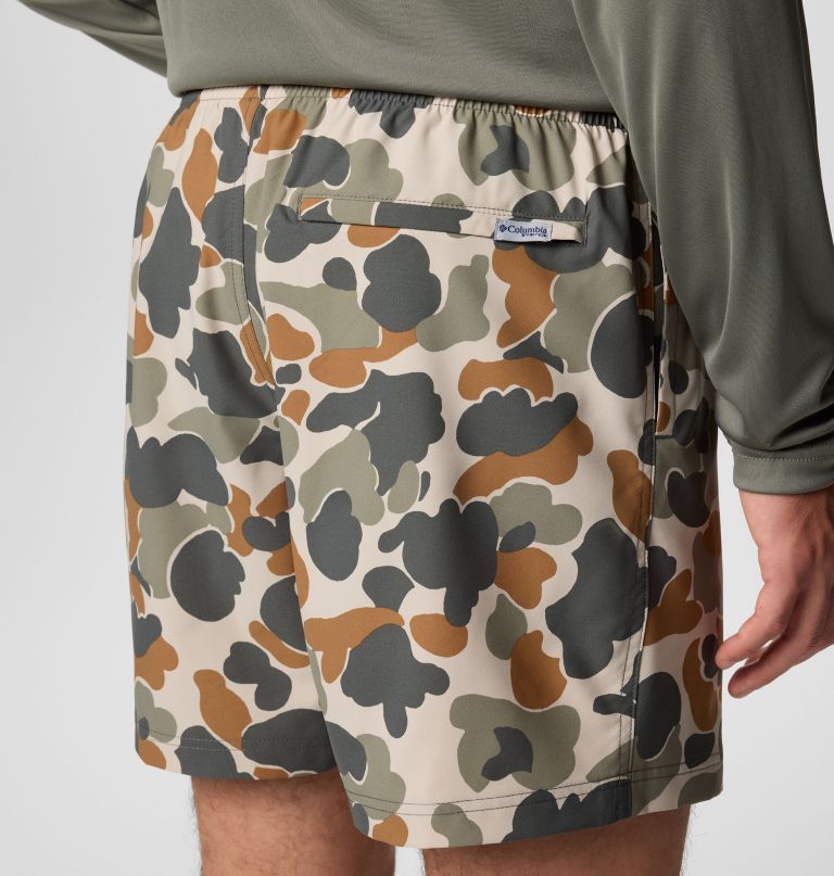 メンズ pfg ランブラー プリント ウォーターショーツ