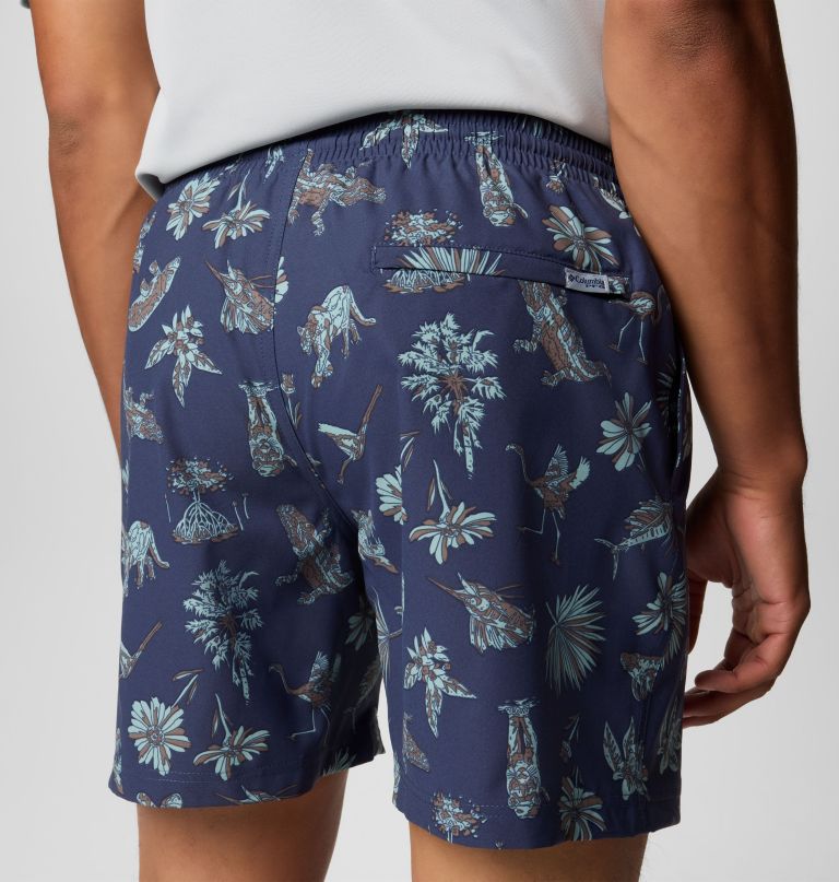 メンズ pfg ランブラー プリント ウォーターショーツ