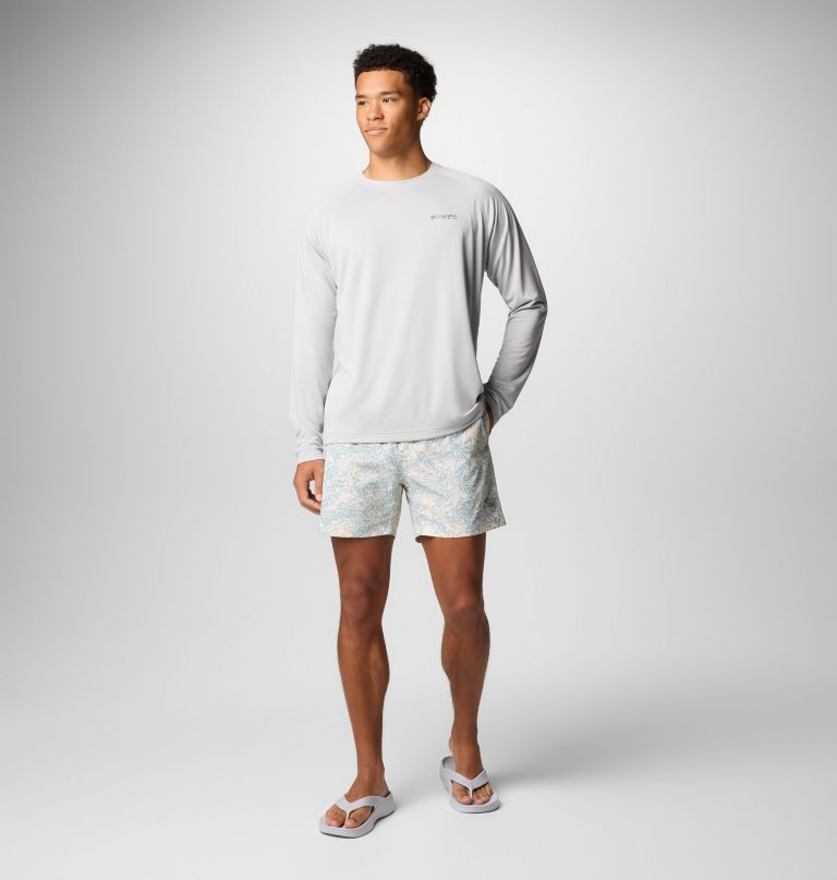 メンズ pfg ランブラー プリント ウォーターショーツ