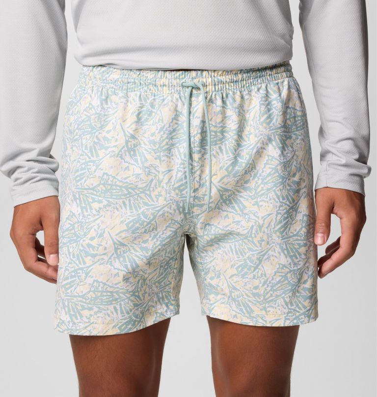 メンズ pfg ランブラー プリント ウォーターショーツ