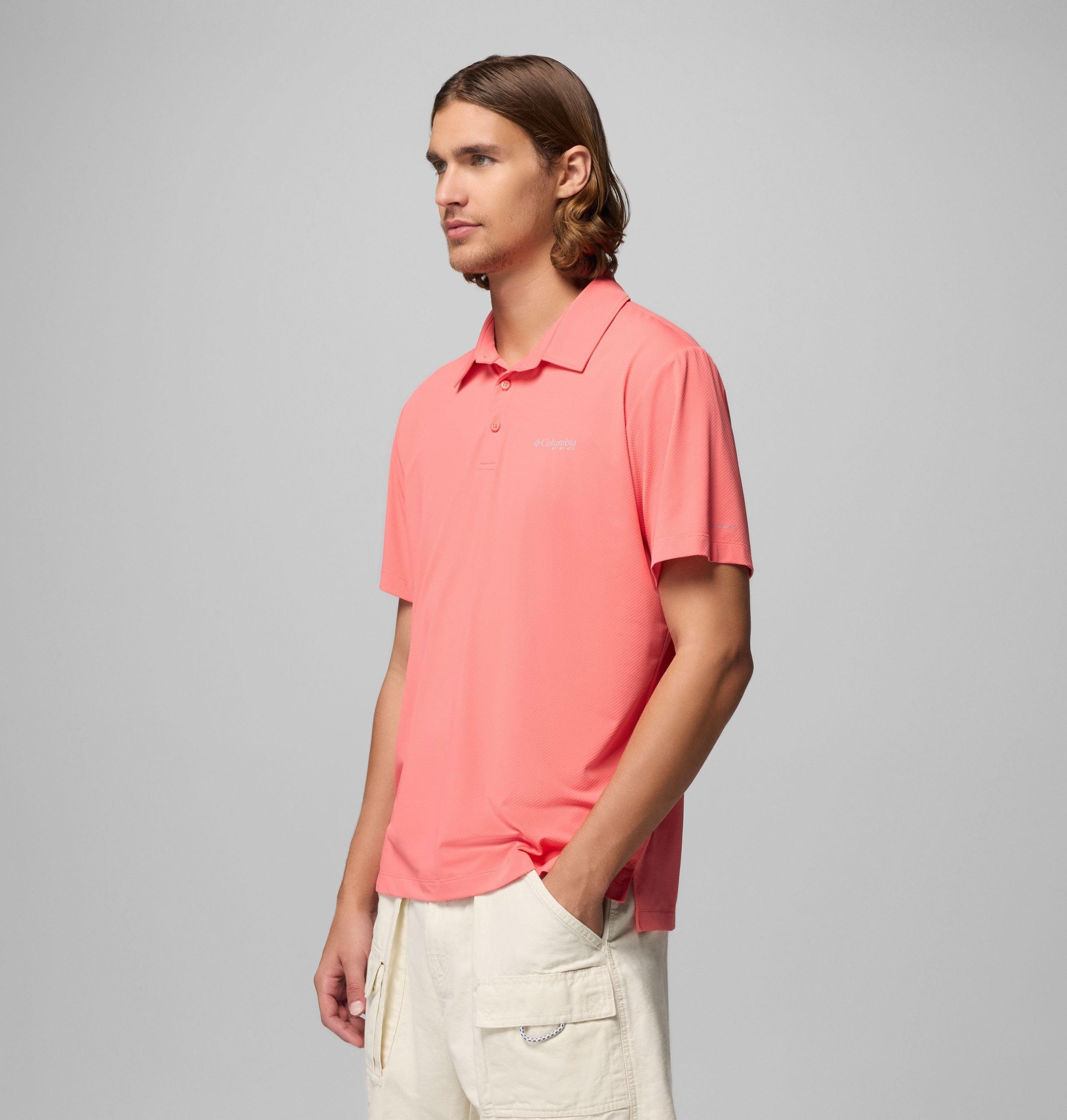 メンズ pfg ソーラーストリーム ii ポロシャツ
