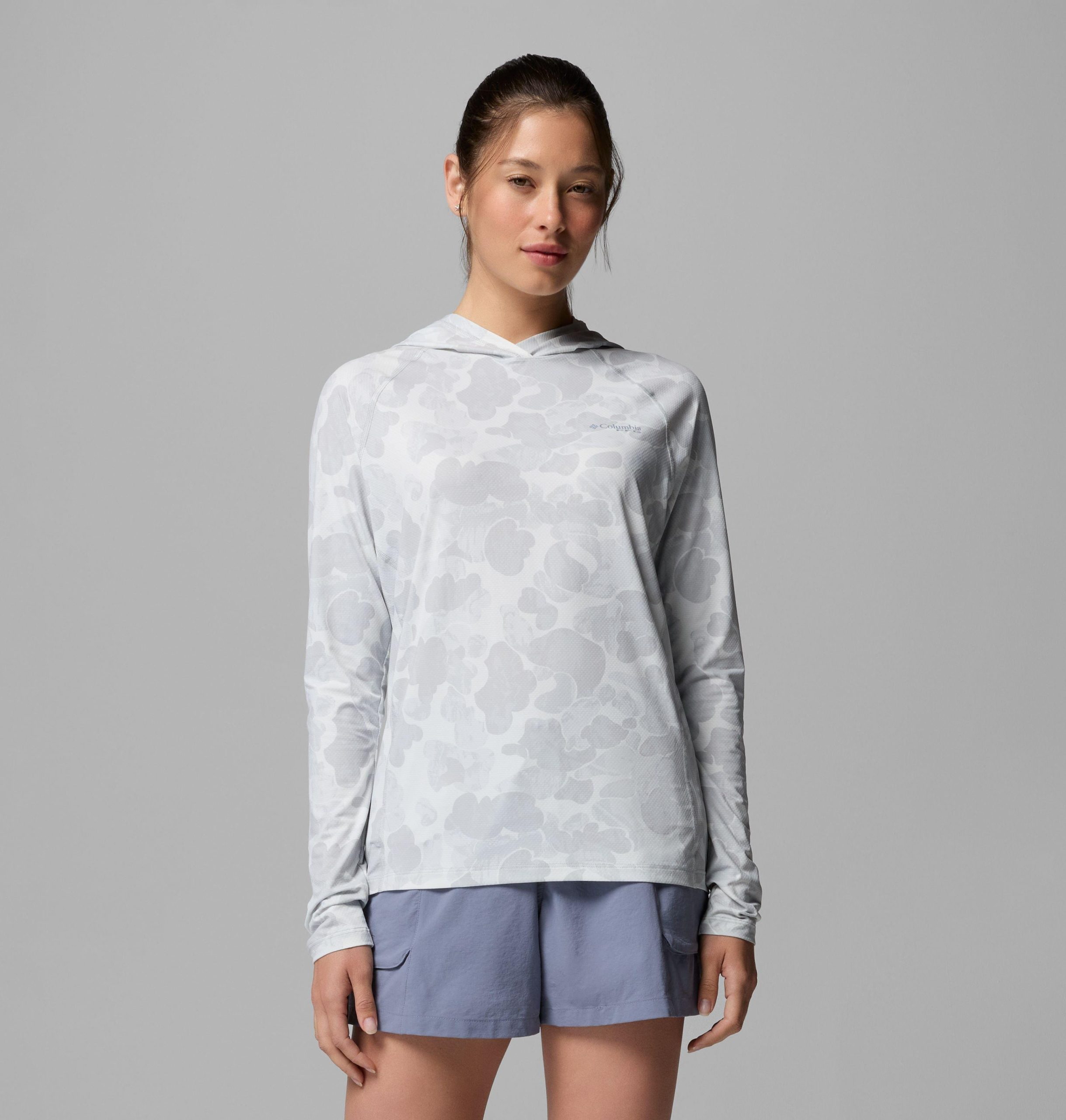 レディース pfg スーパーソーラーストリームii パーカー