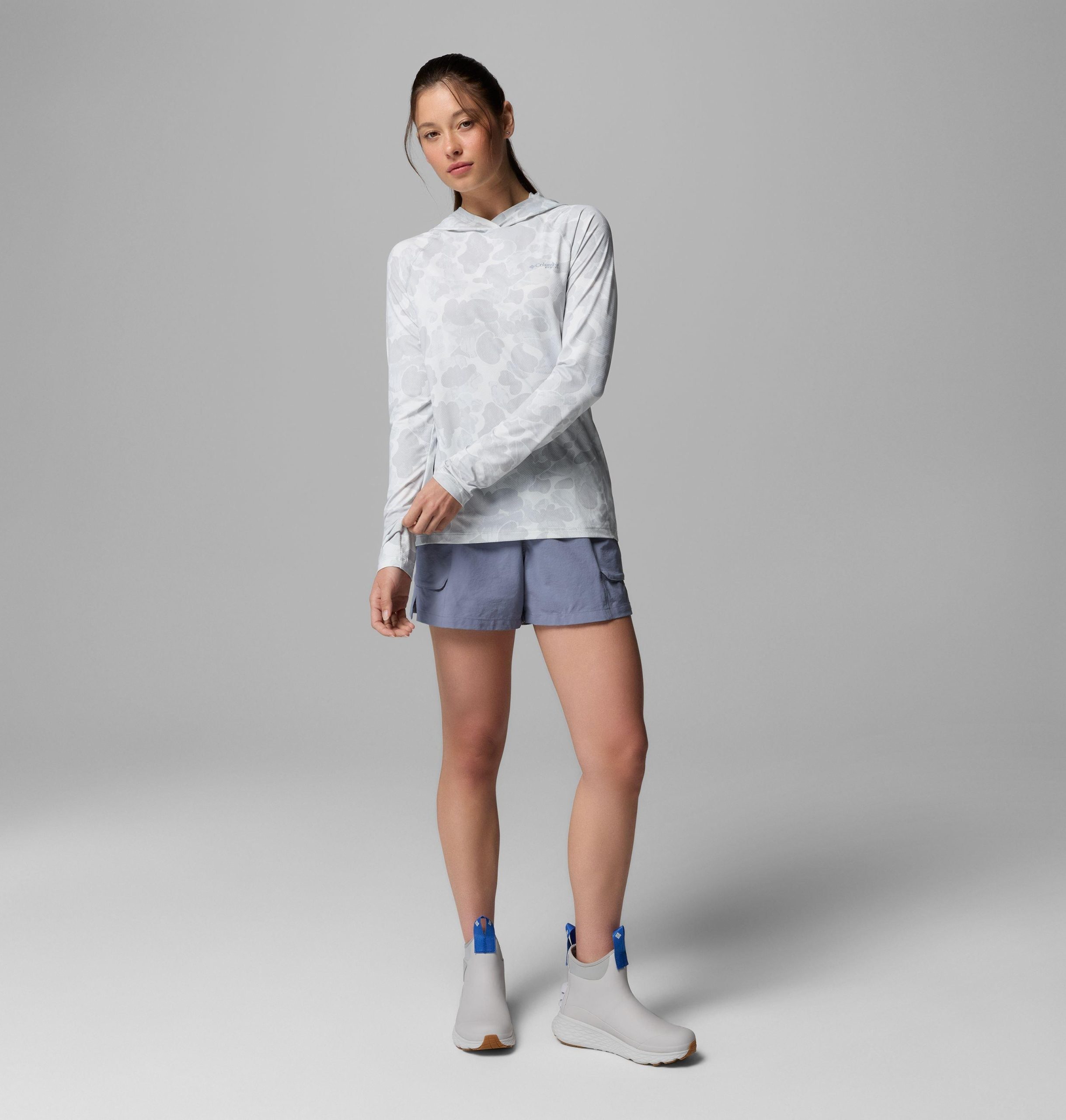 レディース pfg スーパーソーラーストリームii パーカー