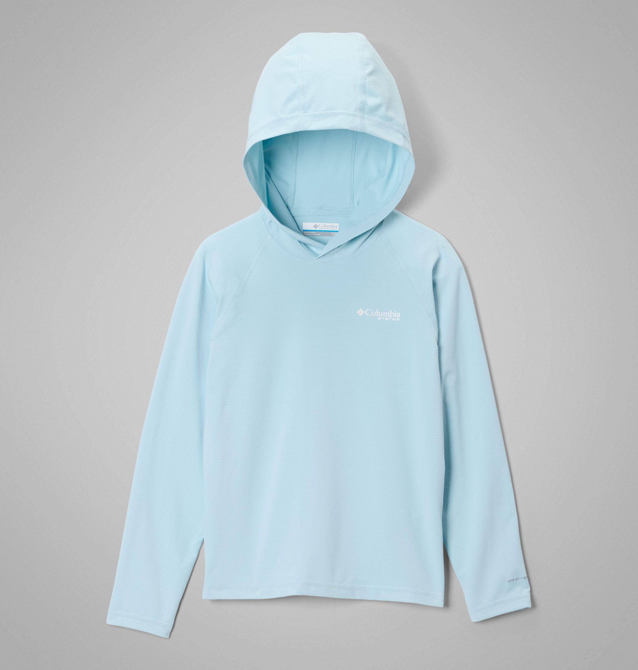 キッズ用 pfg ソーラーストリーム ii パーカー