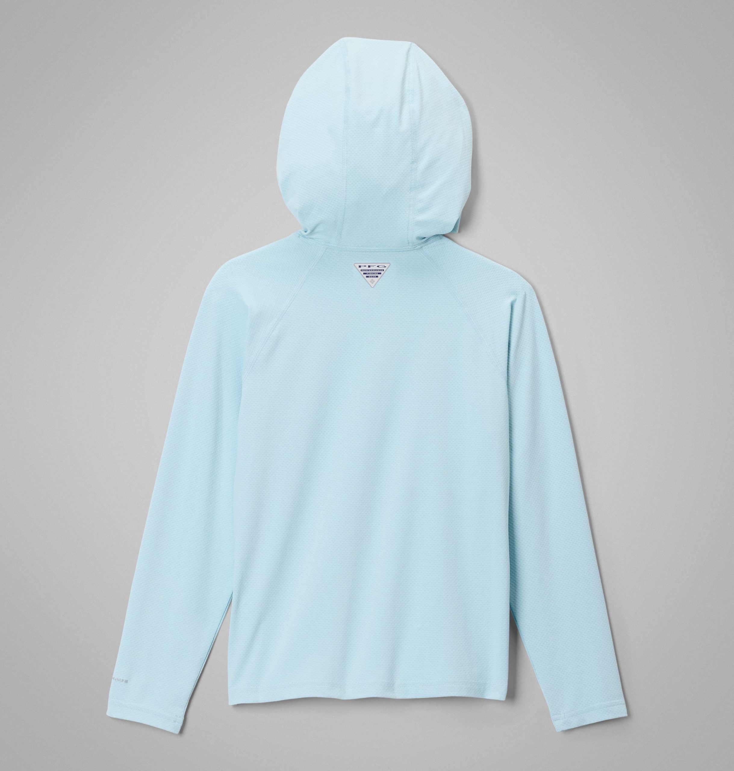キッズ用 pfg ソーラーストリーム ii パーカー