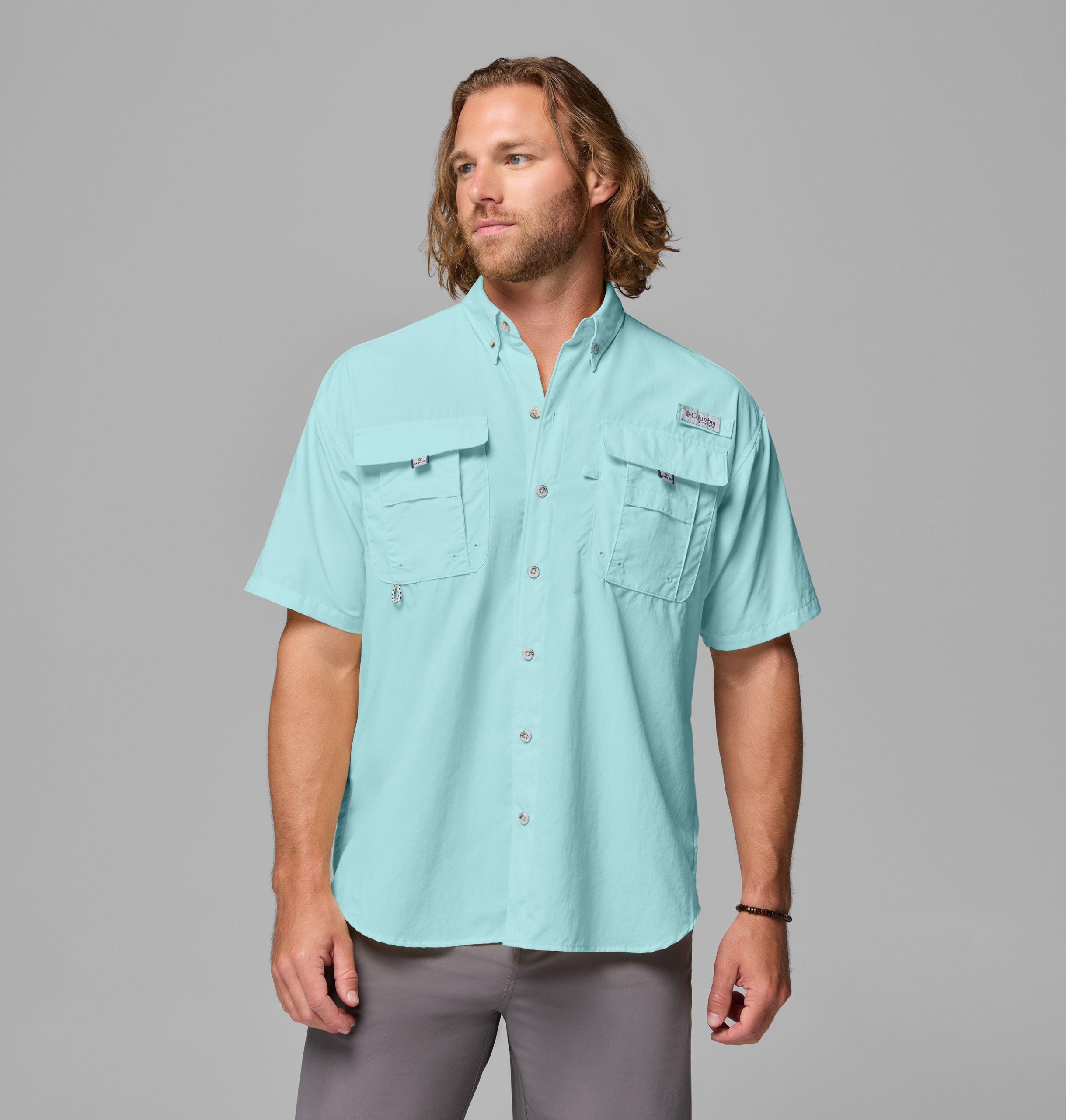 メンズ pfg バハマ ii 半袖シャツ