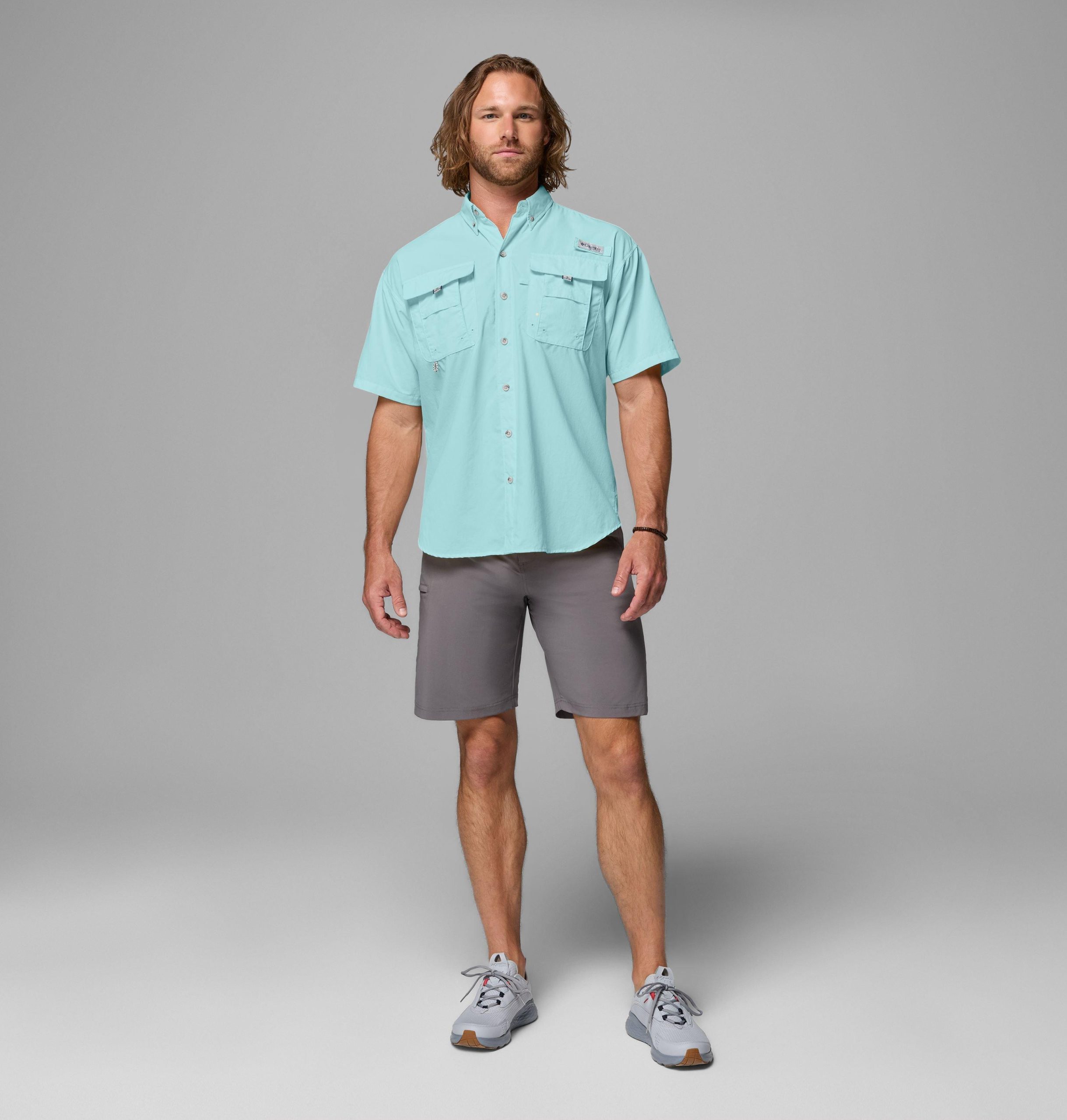 メンズ pfg バハマ ii 半袖シャツ