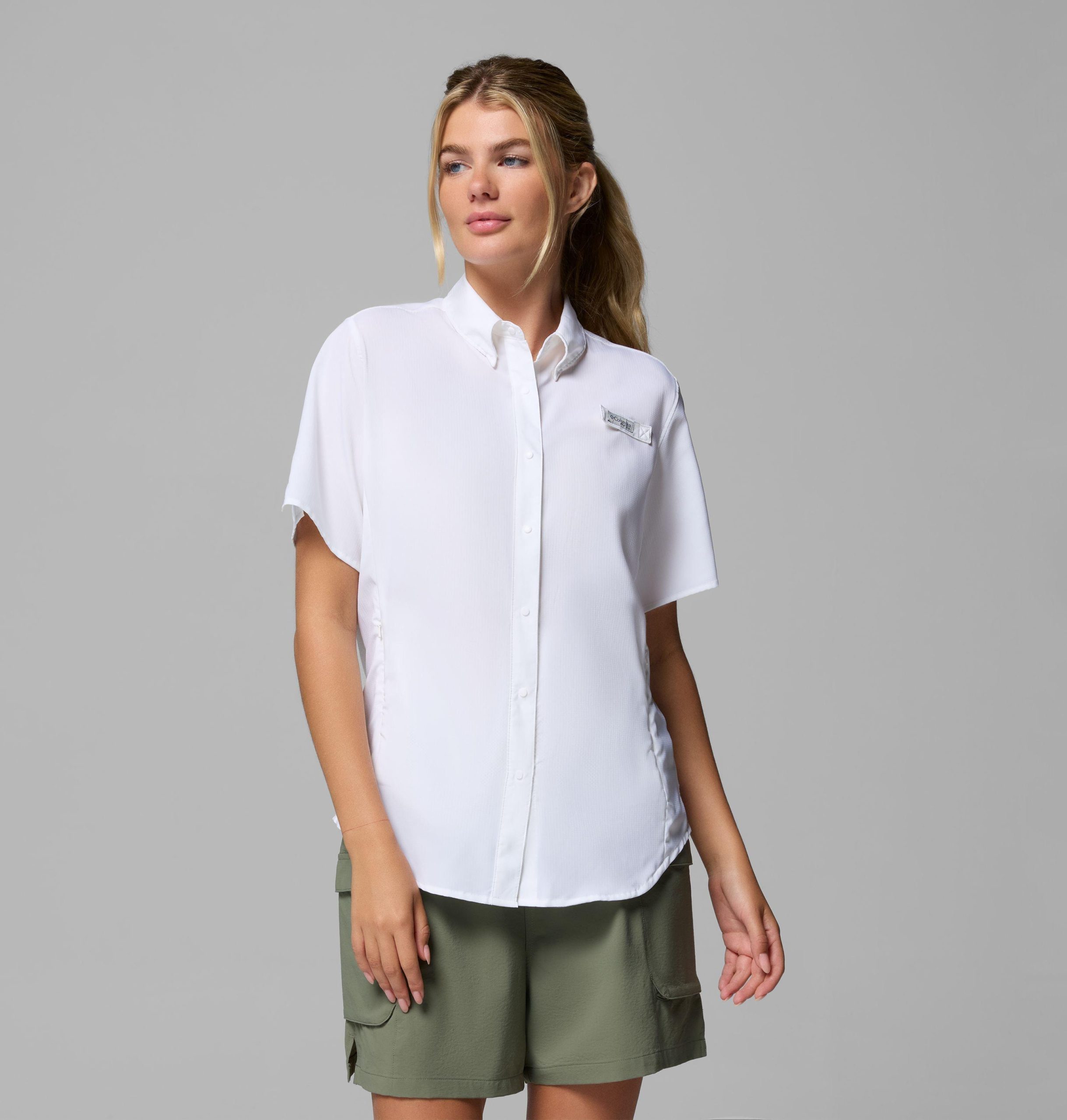 レディース pfg タミアミ ii 半袖シャツ