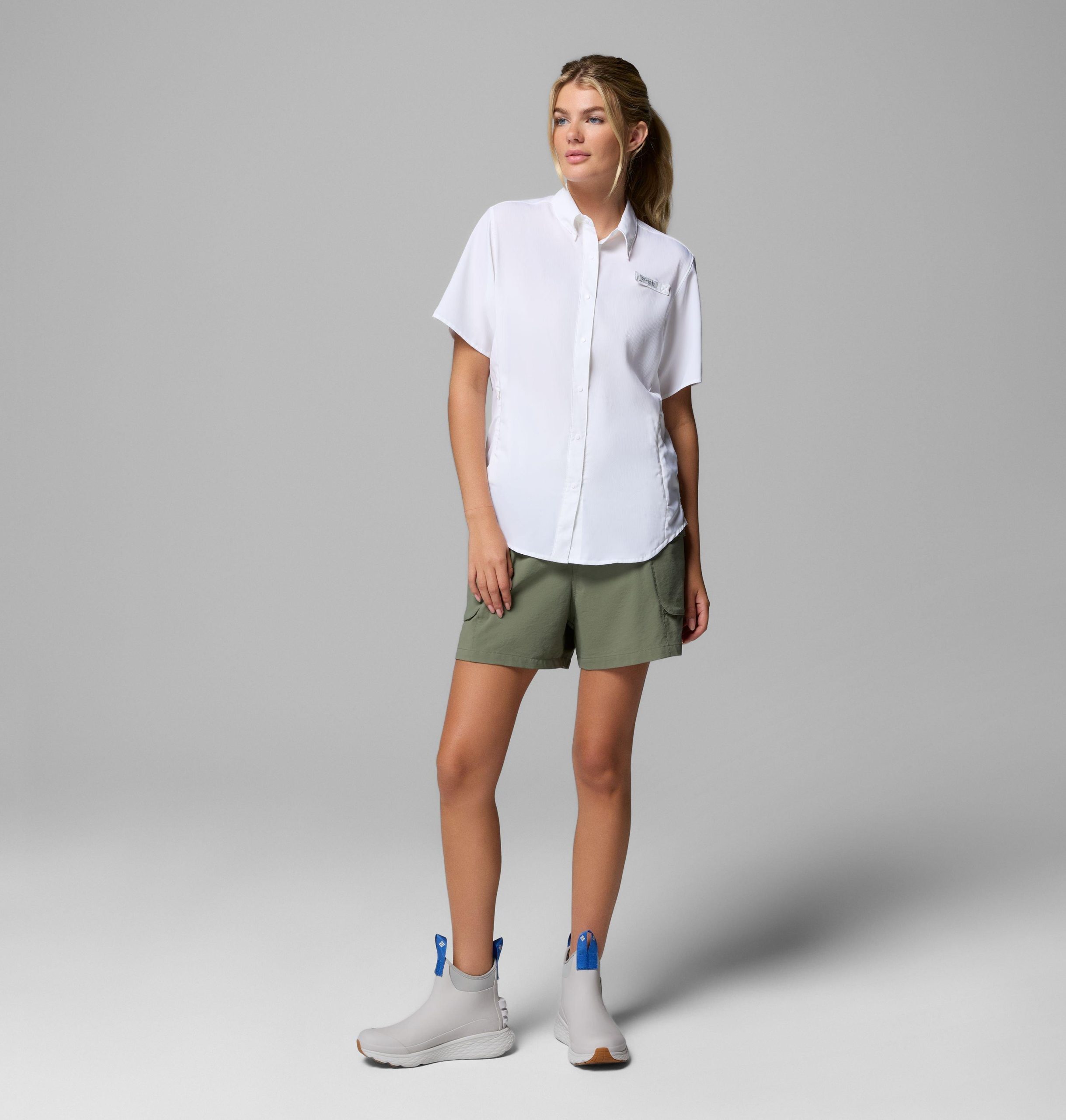 レディース pfg タミアミ ii 半袖シャツ