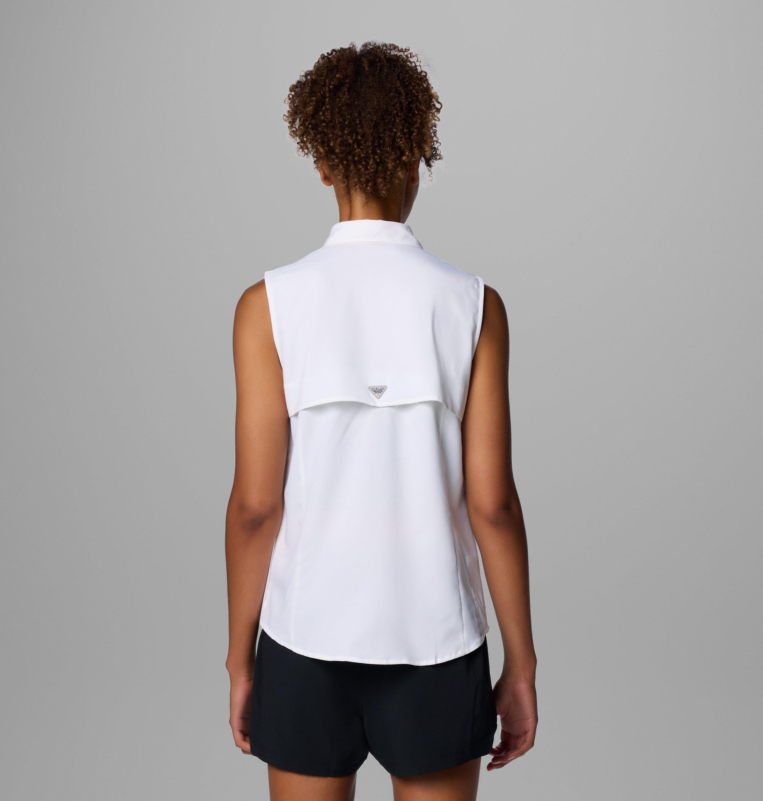 レディース pfg タミアミ ノースリーブシャツ