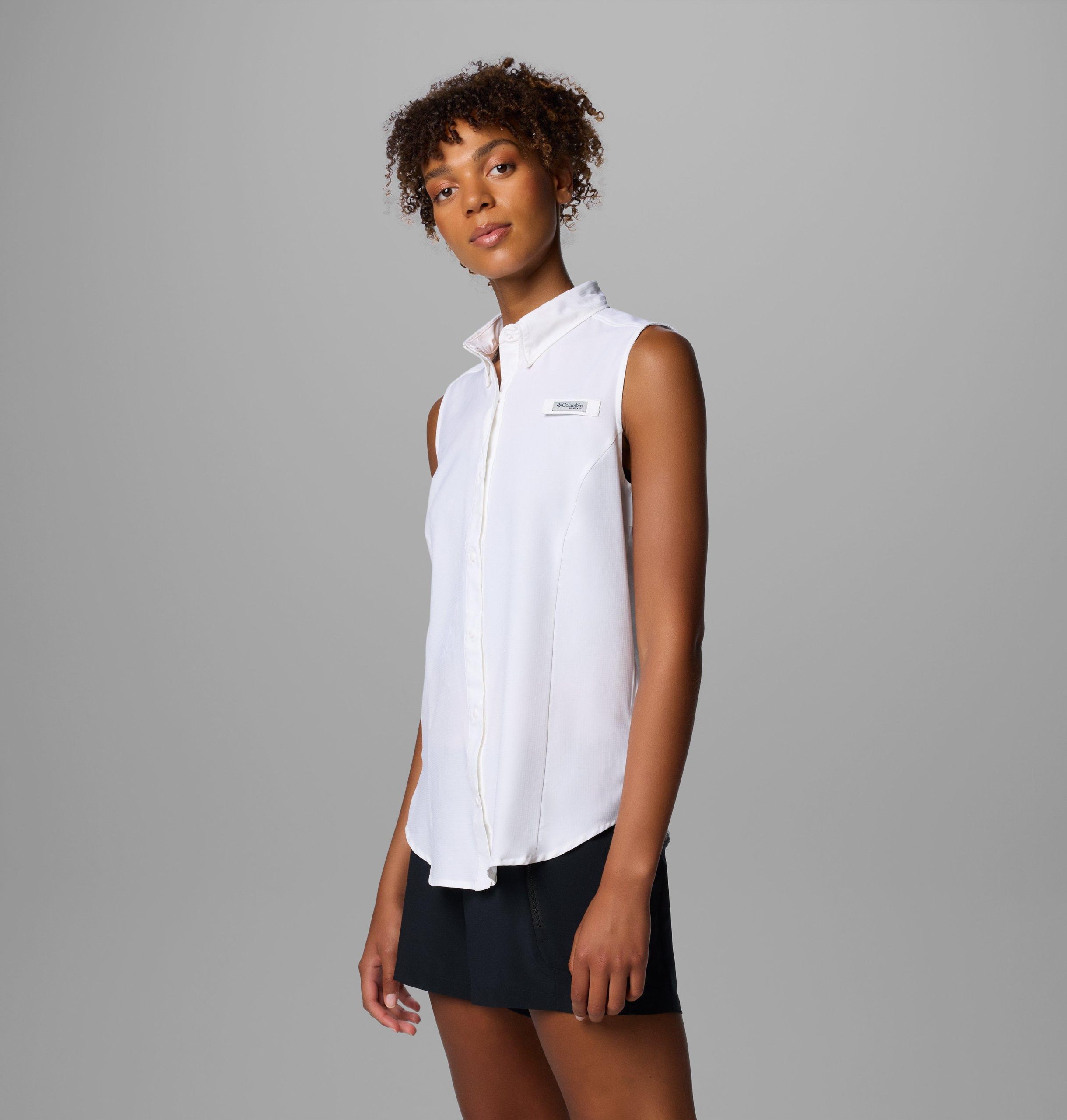 レディース pfg タミアミ ノースリーブシャツ